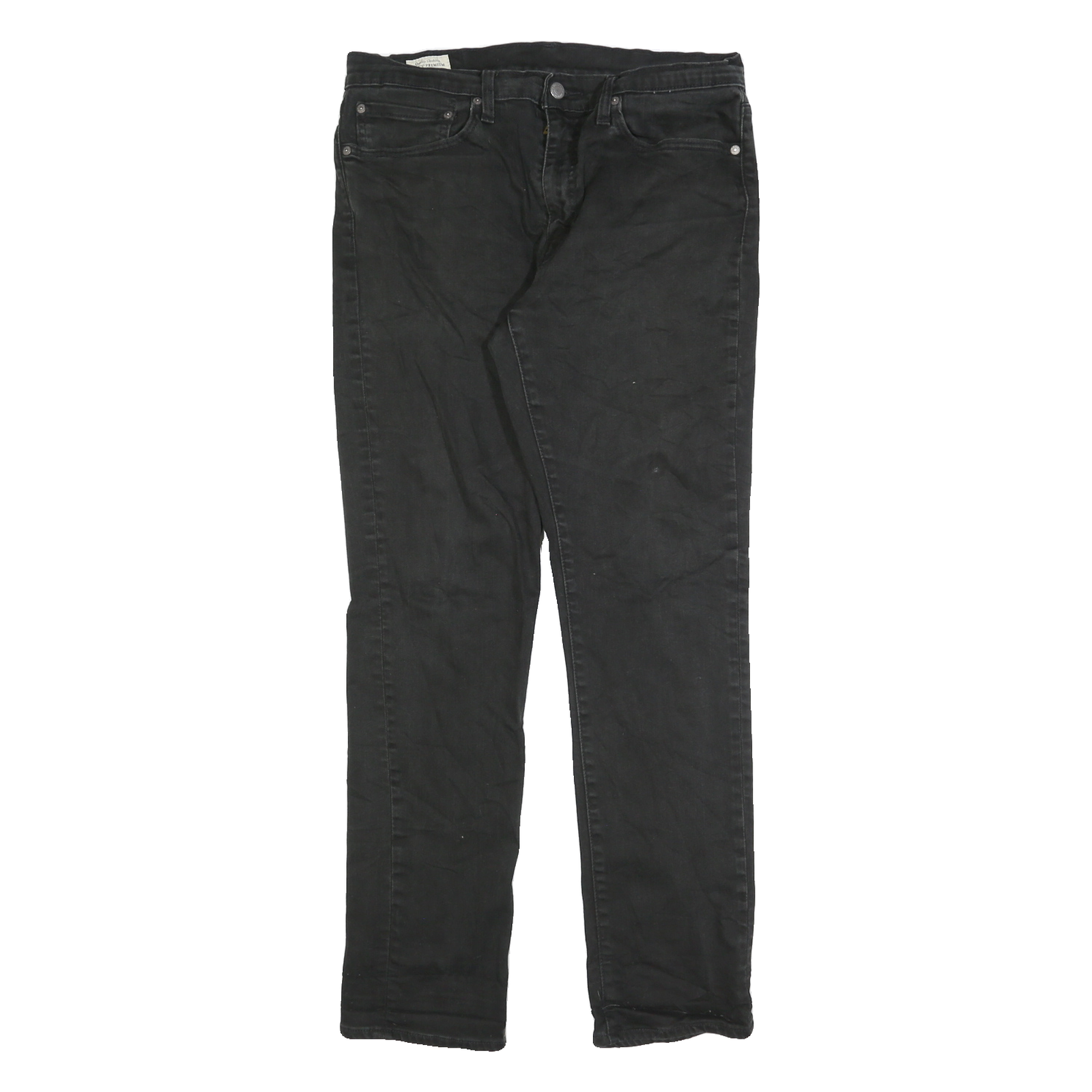 LEVI'S 511 BIG E Mens Black Slim Skinny Denim Medium W34 L32 Jeans Refurbished - N/A refurbished available on Cerqular