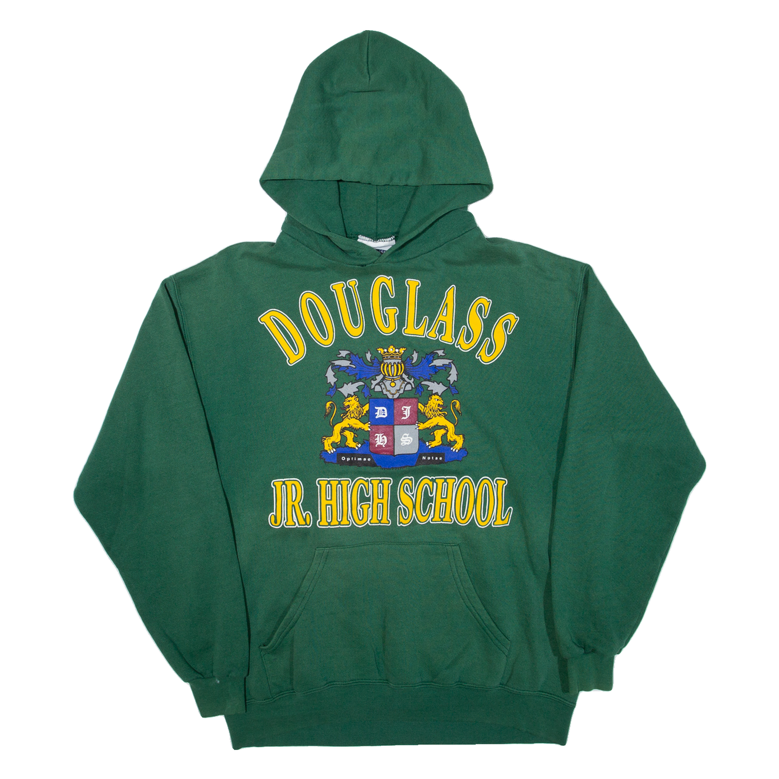 LEE Douglass Jr. High School Mens Green Hoodie USA M Refurbished - N/A refurbished available on Cerqular