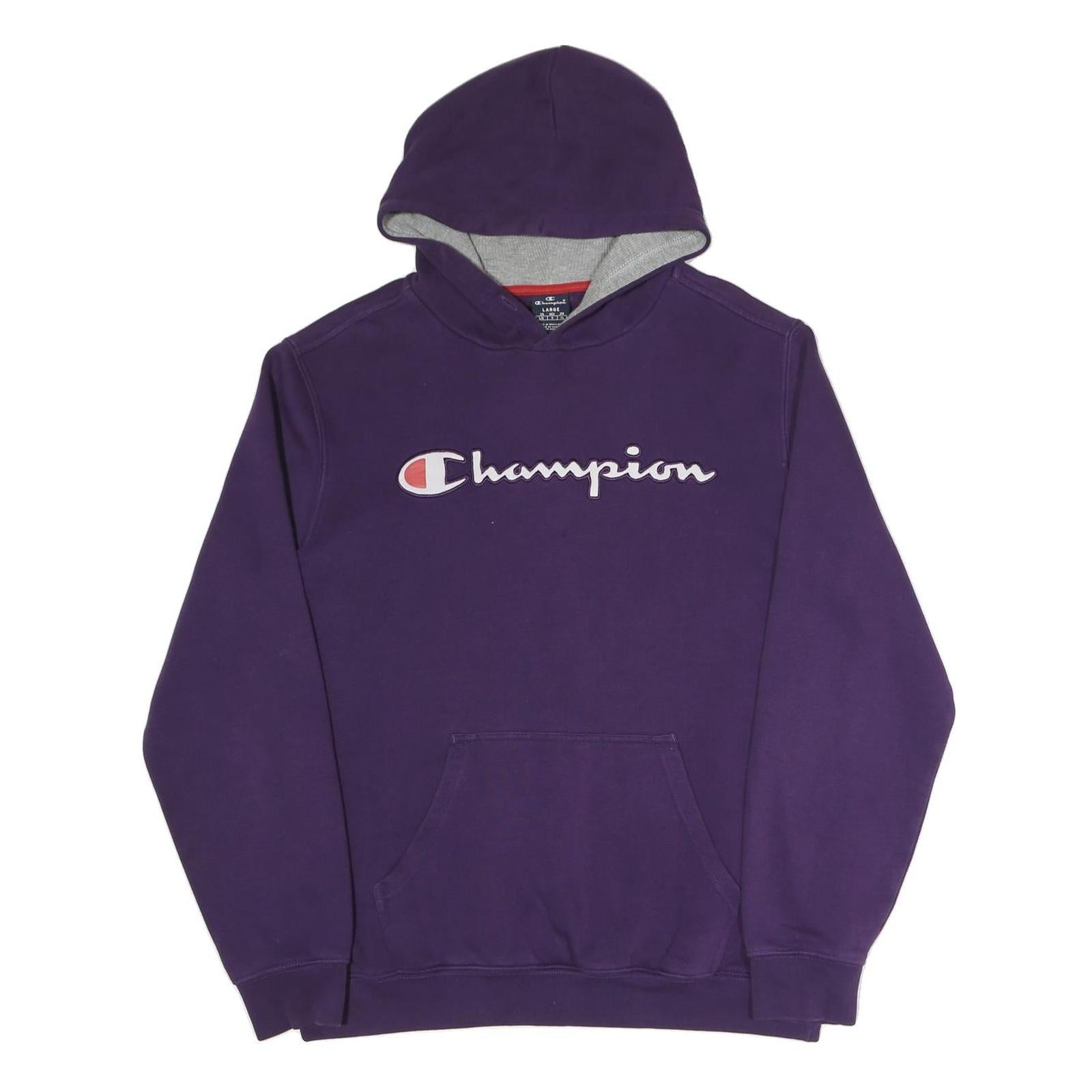 Buy CHAMPION Womens Purple Hoodie L Cotton Blend Pullover Casual Hooded Sweatshirt Refurbished - $33.79 CHAMPION Womens Purple Hoodie L Cotton Blend Pullover Casual Hooded Sweatshirt Refurbished - N/A refurbished available on Cerqular