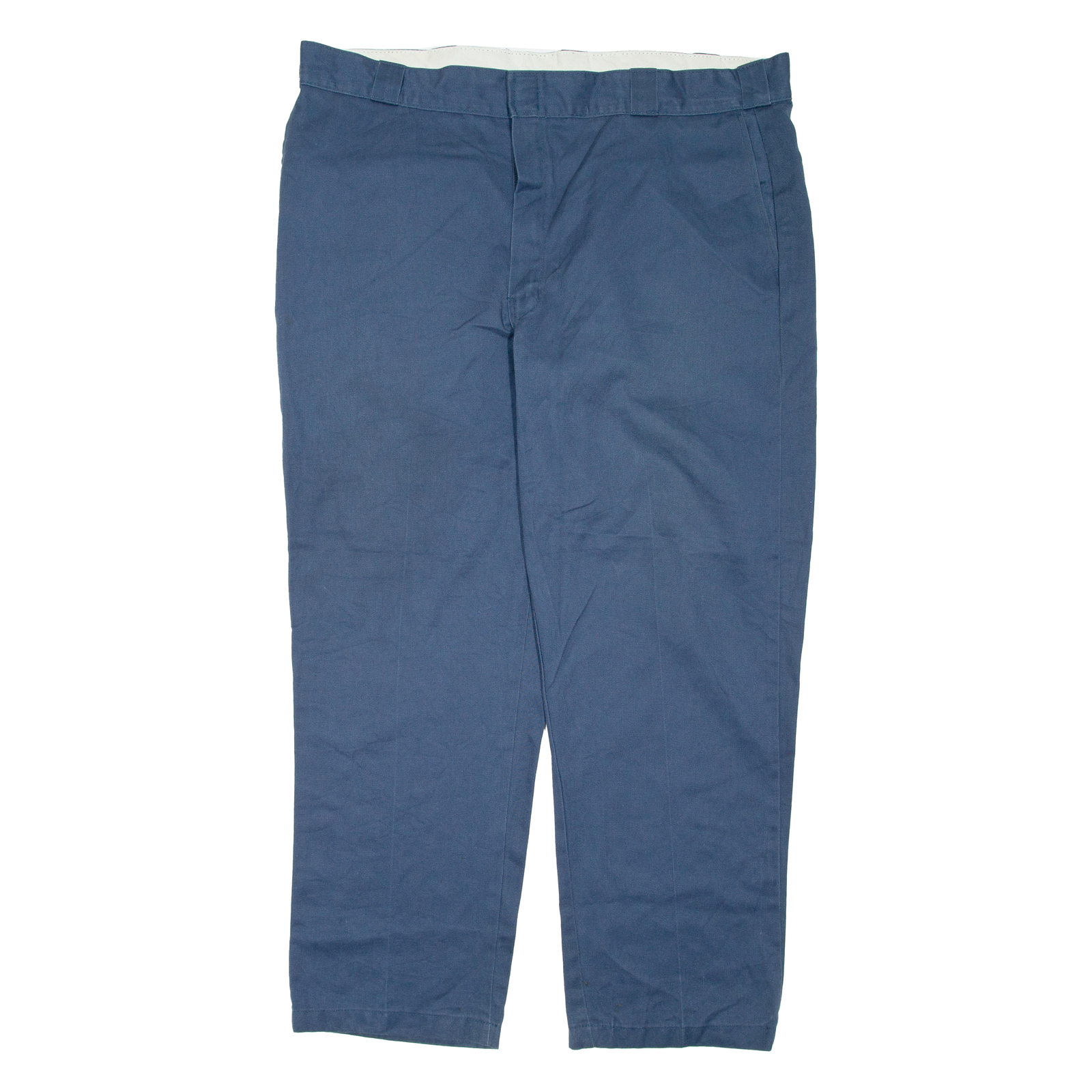 DICKIES Mens Trousers Blue Regular Tapered W42 L30 Refurbished - N/A refurbished available on Cerqular