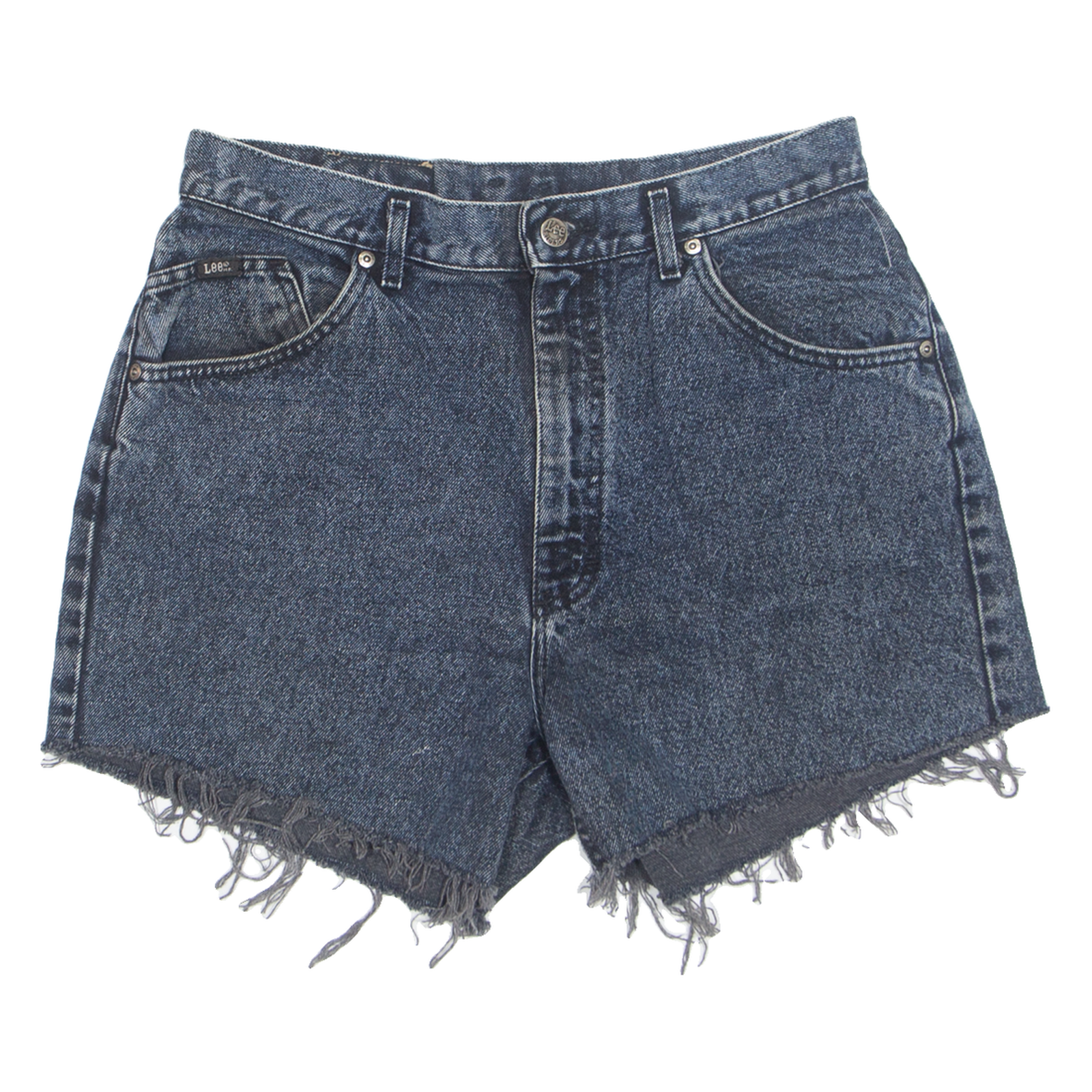 LEE Cut Off Womens Denim Shorts Blue M W31 Refurbished - N/A refurbished available on Cerqular