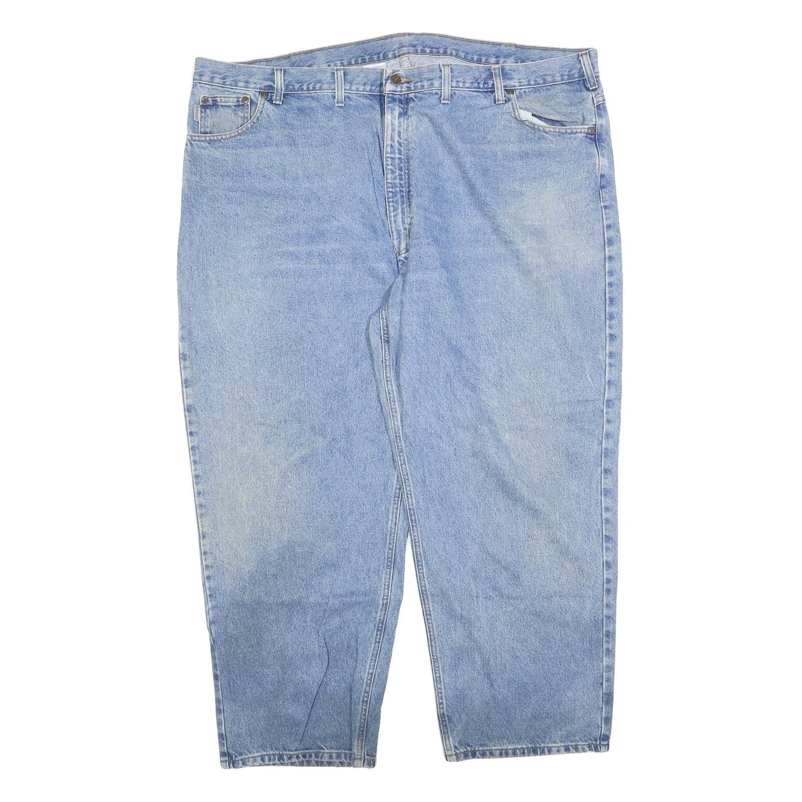 Buy CARHARTT Mens Relaxed Light Blue Denim Jeans W52 L30 Casual Workwear Zip Refurbished - $49.39 CARHARTT Mens Relaxed Light Blue Denim Jeans W52 L30 Casual Workwear Zip Refurbished - N/A refurbished available on Cerqular