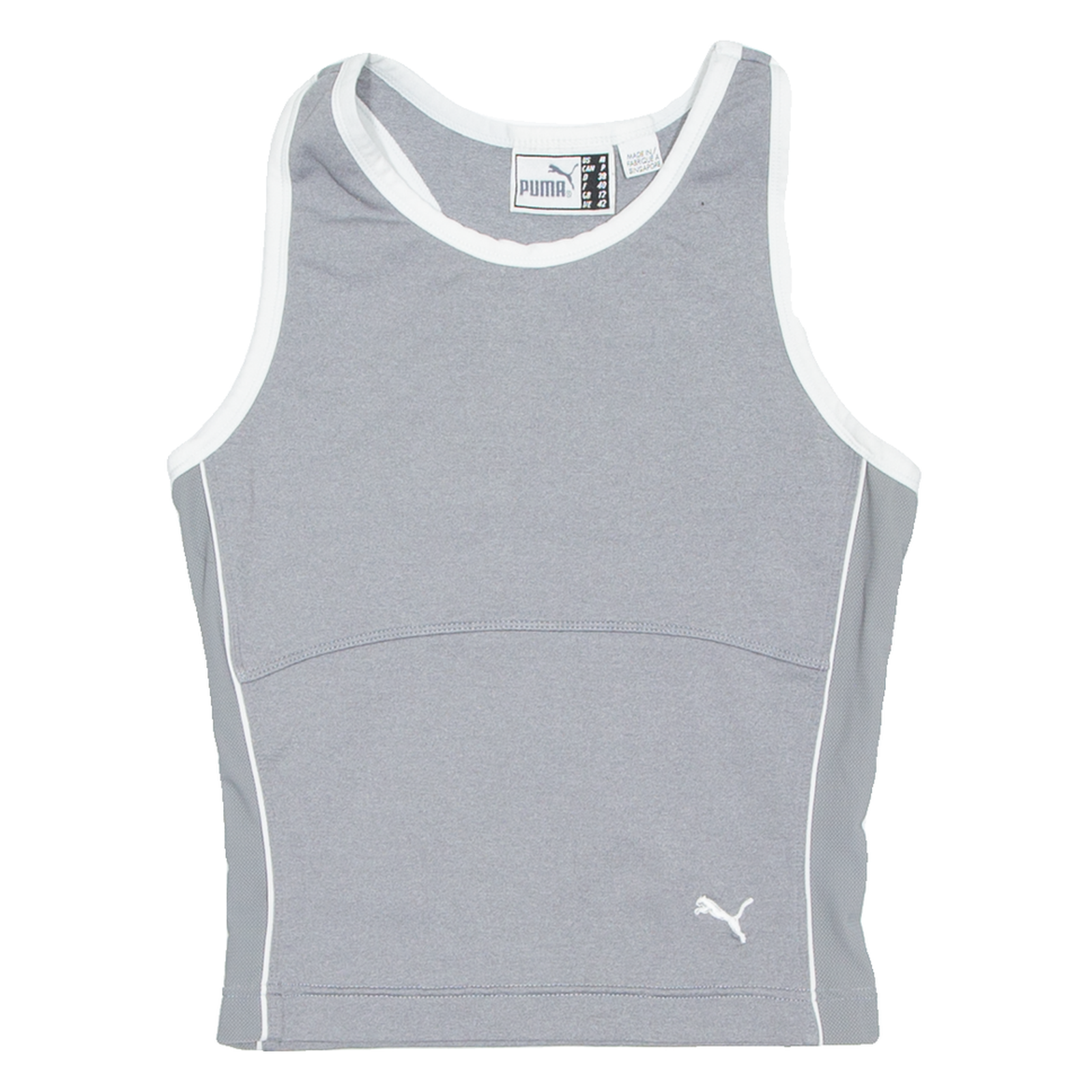 Buy PUMA Cropped Womens Vest Grey Sleeveless UK 12 Refurbished - $15.59 PUMA Cropped Womens Vest Grey Sleeveless UK 12 Refurbished - N/A refurbished available on Cerqular