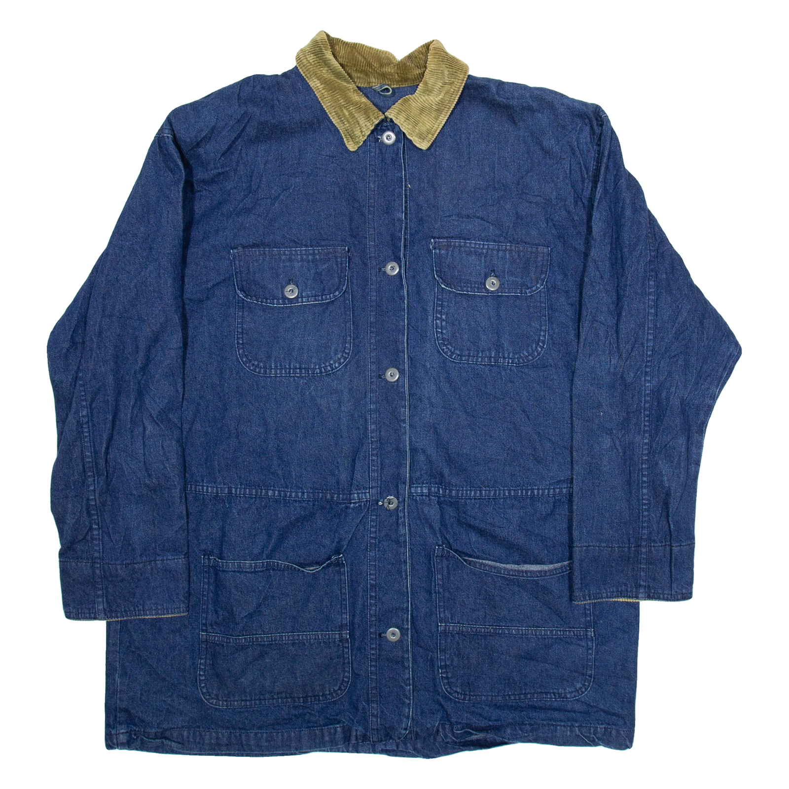 Womens Chore Jacket Blue L Refurbished - N/A refurbished available on Cerqular