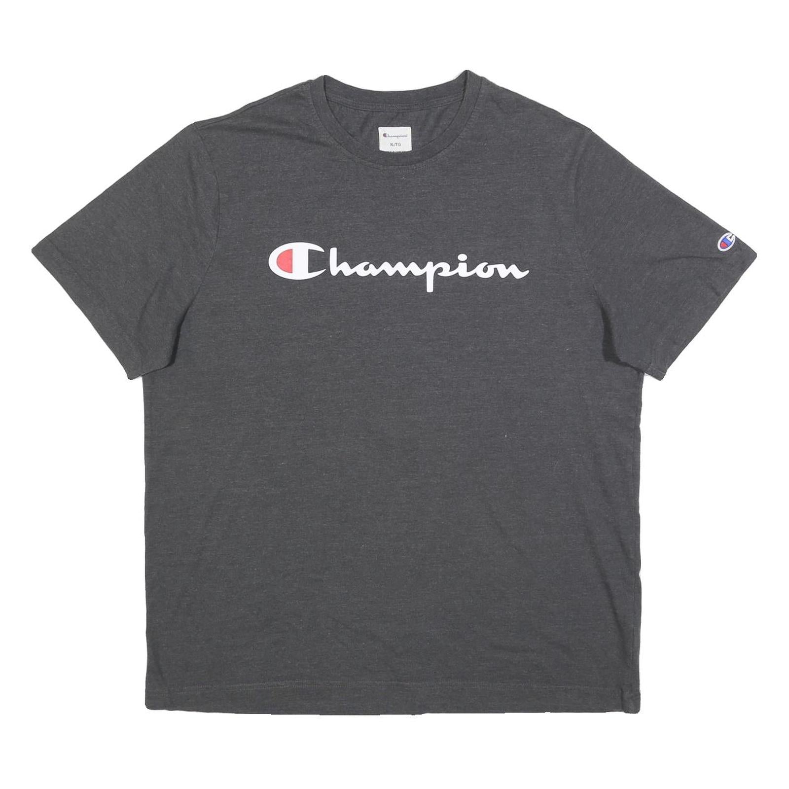 Buy CHAMPION Mens Grey Graphic T-Shirt XL Short Sleeve Crew Neck Cotton Blend Refurbished - $18.19 CHAMPION Mens Grey Graphic T-Shirt XL Short Sleeve Crew Neck Cotton Blend Refurbished - N/A refurbished available on Cerqular