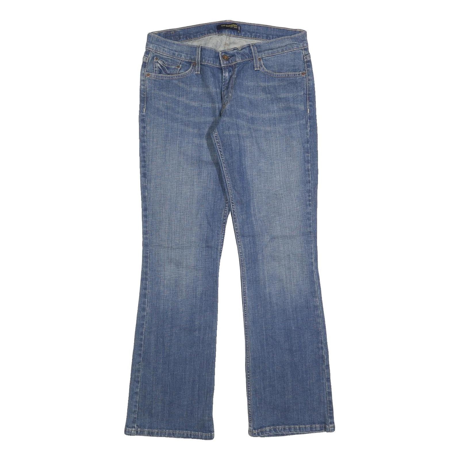 LEVI'S 524 Womens Jeans Blue Regular Bootcut Denim Rinse W32 L32 Stylish Fit Refurbished - N/A refurbished available on Cerqular