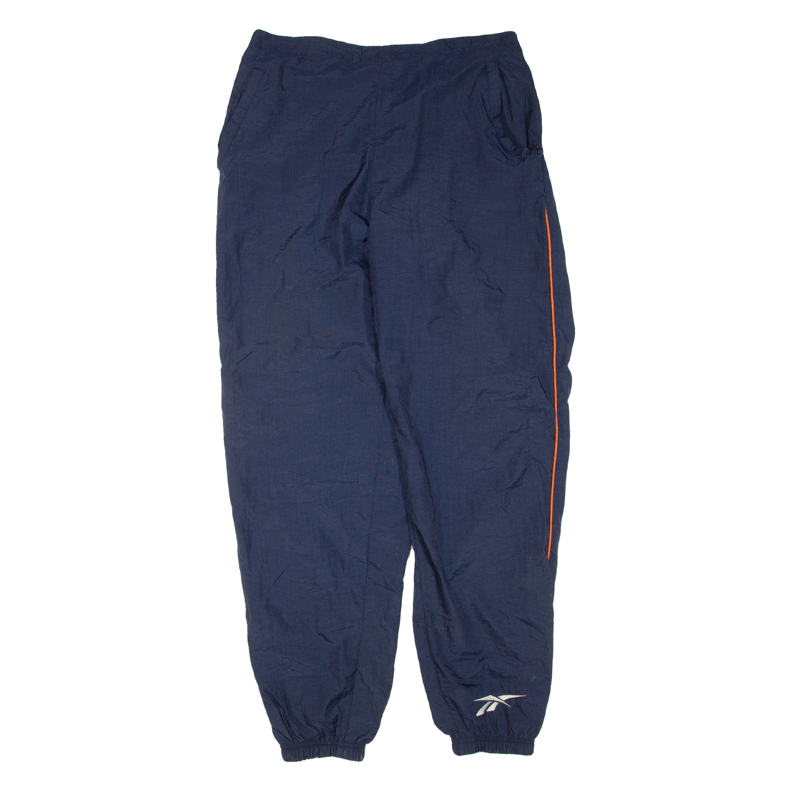 REEBOK Mens Joggers Blue Tapered L W32 L30 Refurbished - N/A refurbished available on Cerqular
