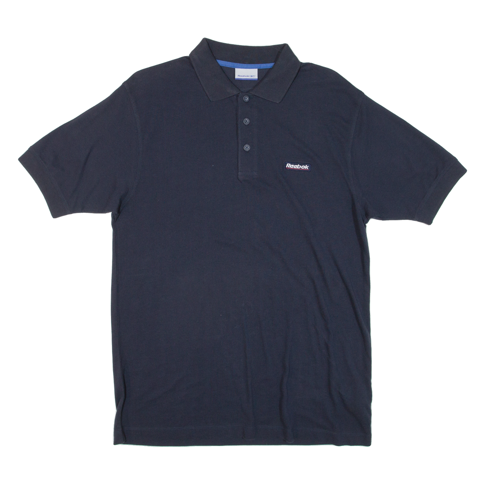 REEBOK Mens Polo Shirt Blue S Refurbished - N/A refurbished available on Cerqular