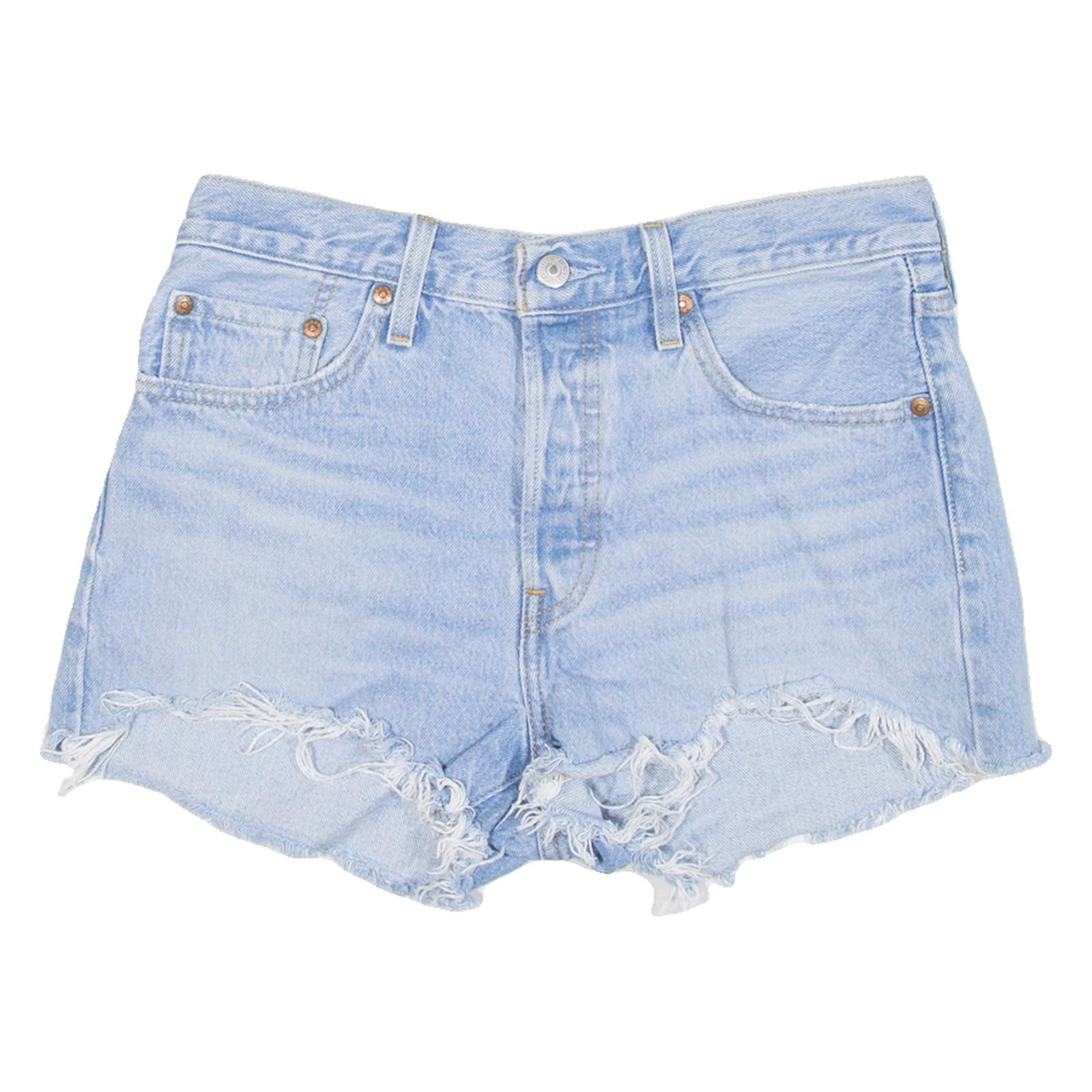 LEVI'S 501 BIG E Womens Denim Shorts Blue S W27 Refurbished - N/A refurbished available on Cerqular