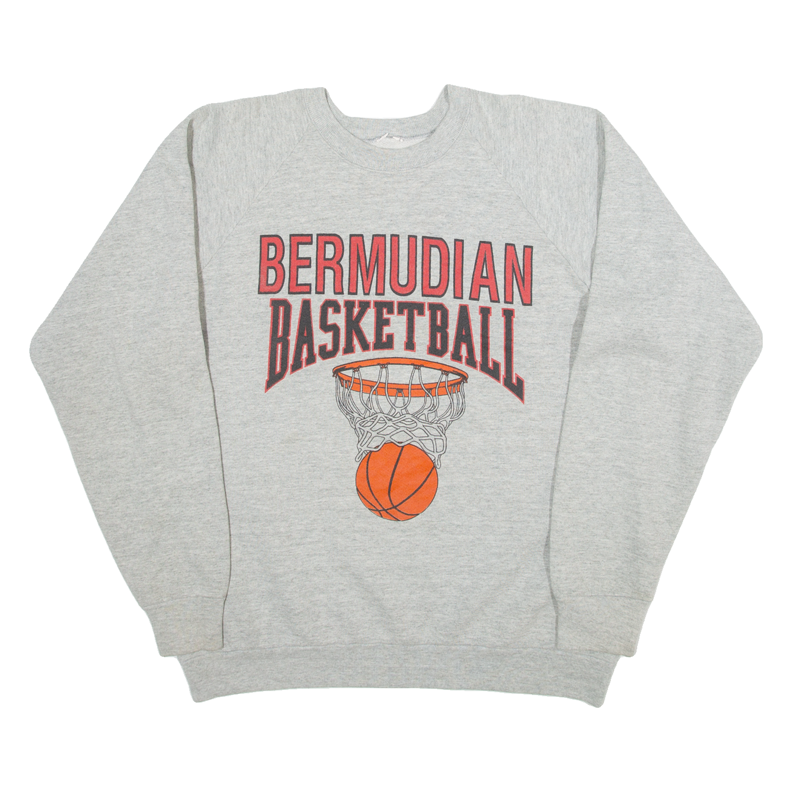 Bermudian Basketball Womens Sweatshirt Grey XL Refurbished - N/A refurbished available on Cerqular