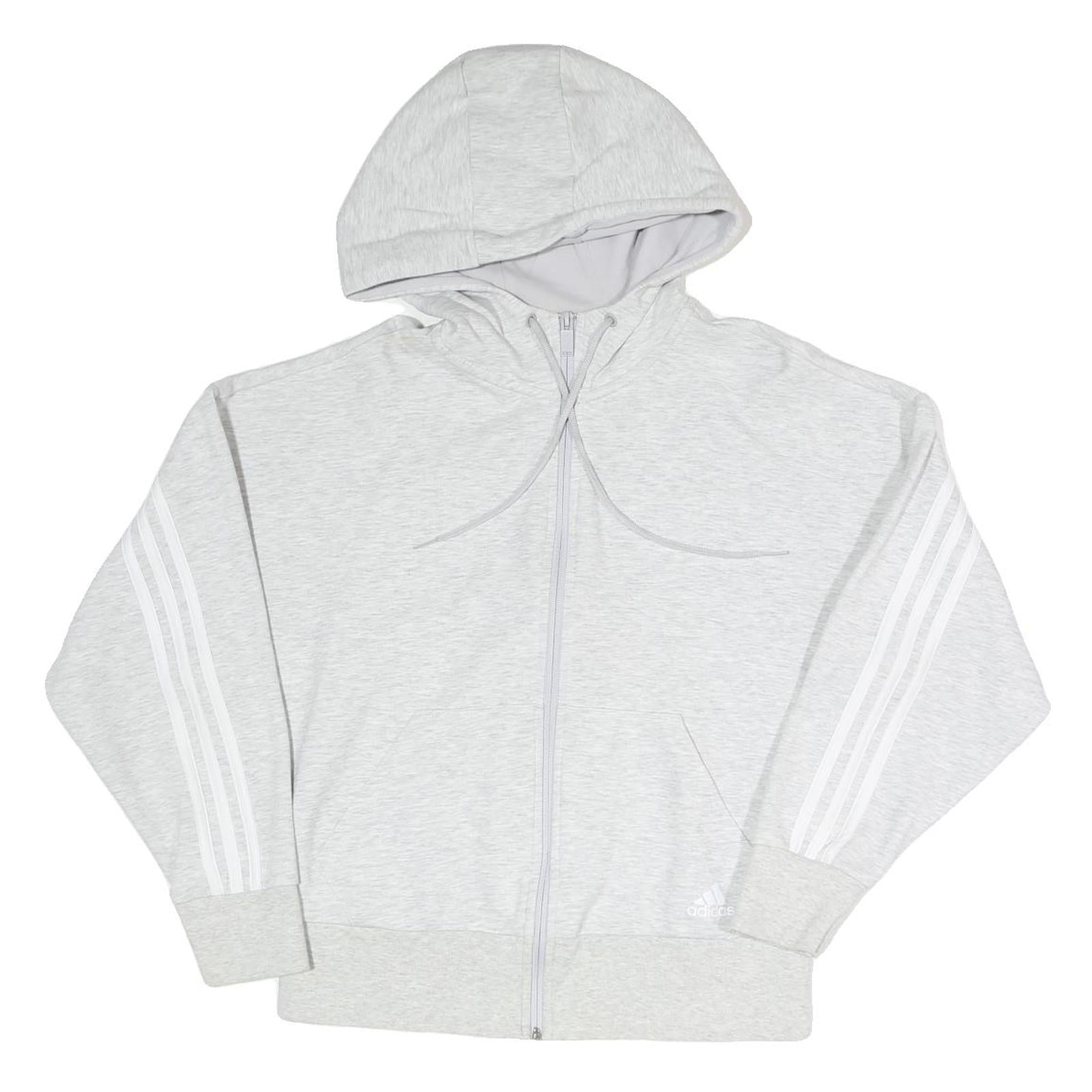 Buy ADIDAS Womens Grey Full Zip Hoodie M Cotton Blend Casual Sportswear Refurbished - $29.89 ADIDAS Womens Grey Full Zip Hoodie M Cotton Blend Casual Sportswear Refurbished - N/A refurbished available on Cerqular