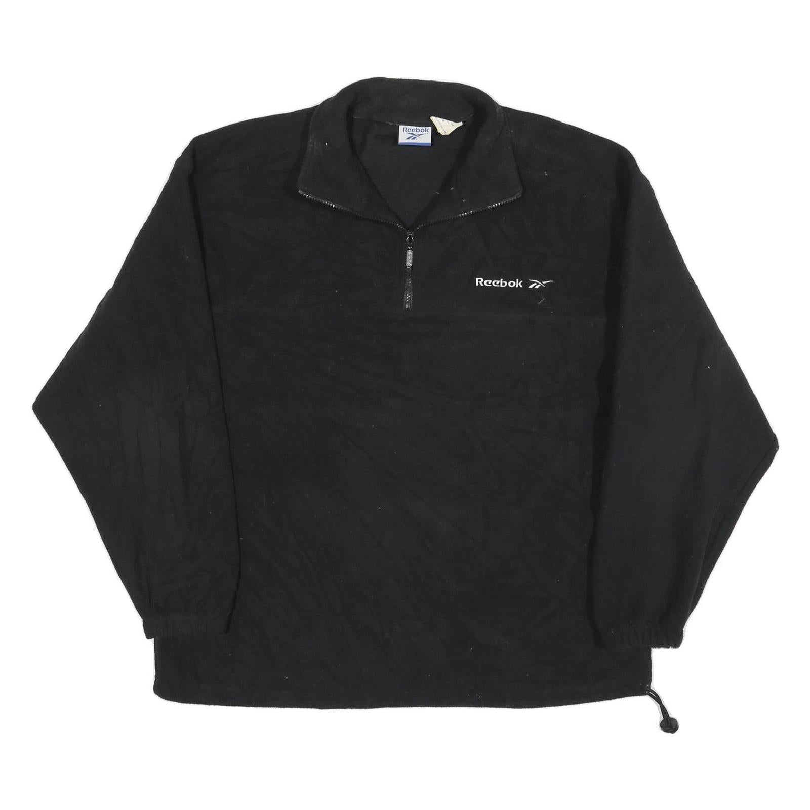 Buy REEBOK Mens Black Plain Pullover Polyester Jumper M Sportswear Activewear Refurbished - $41.59 REEBOK Mens Black Plain Pullover Polyester Jumper M Sportswear Activewear Refurbished - N/A refurbished available on Cerqular