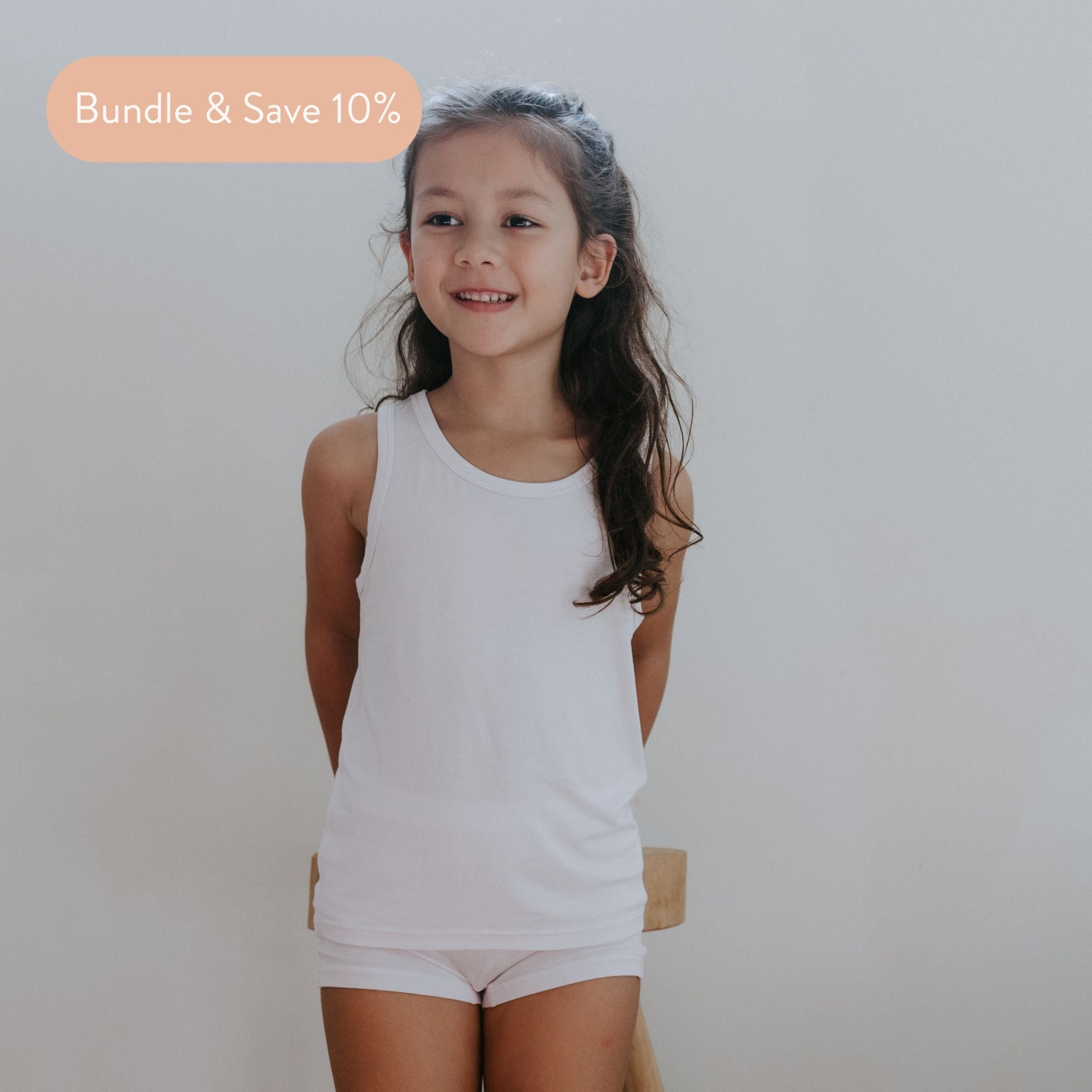Teen Girls' Wedgie-Free Full Coverage Shorties - Set of 2 | Size: M/L (14-16 / 160) | Color: Camille - Pink/Pink Refurbished - Just Peachy refurbished available on Cerqular