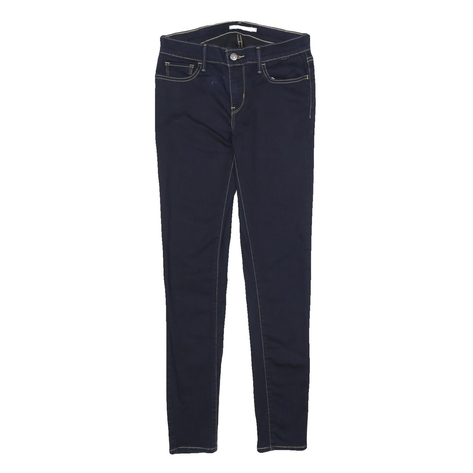 LEVI'S 710 Super Skinny Womens Jeans Blue Slim Skinny Denim Medium W29 L30 Refurbished - N/A refurbished available on Cerqular