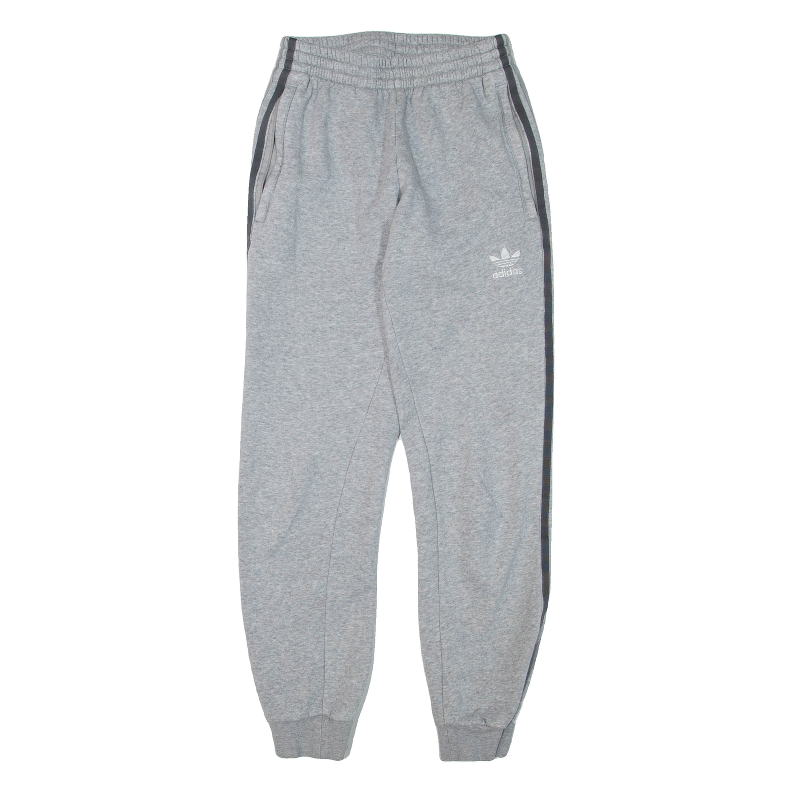 ADIDAS Womens Joggers Grey Tapered XS W22 L30 Refurbished - N/A refurbished available on Cerqular