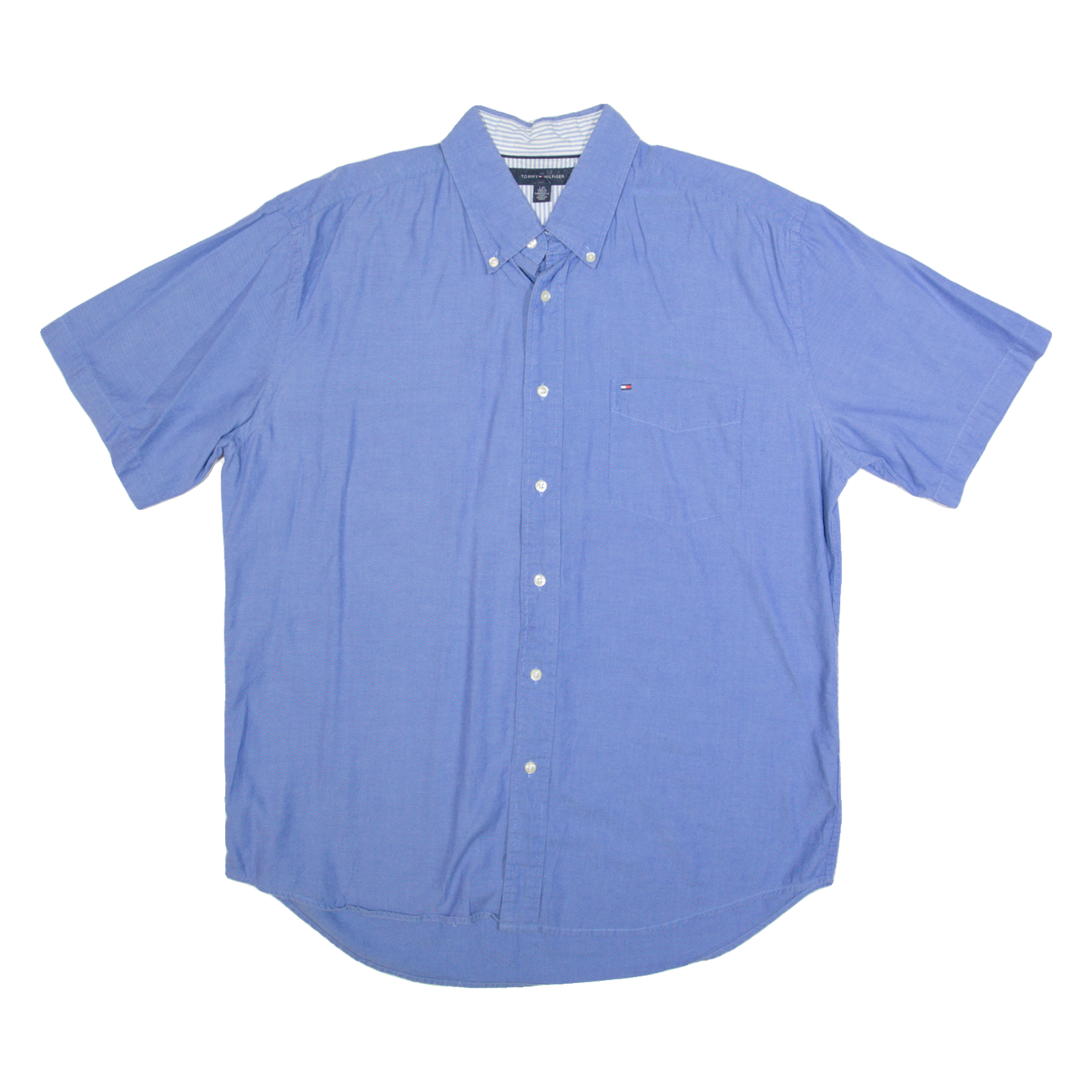 Buy TOMMY HILFIGER Mens Plain Shirt Blue L Refurbished - $31.19 TOMMY HILFIGER Mens Plain Shirt Blue L Refurbished - N/A refurbished available on Cerqular