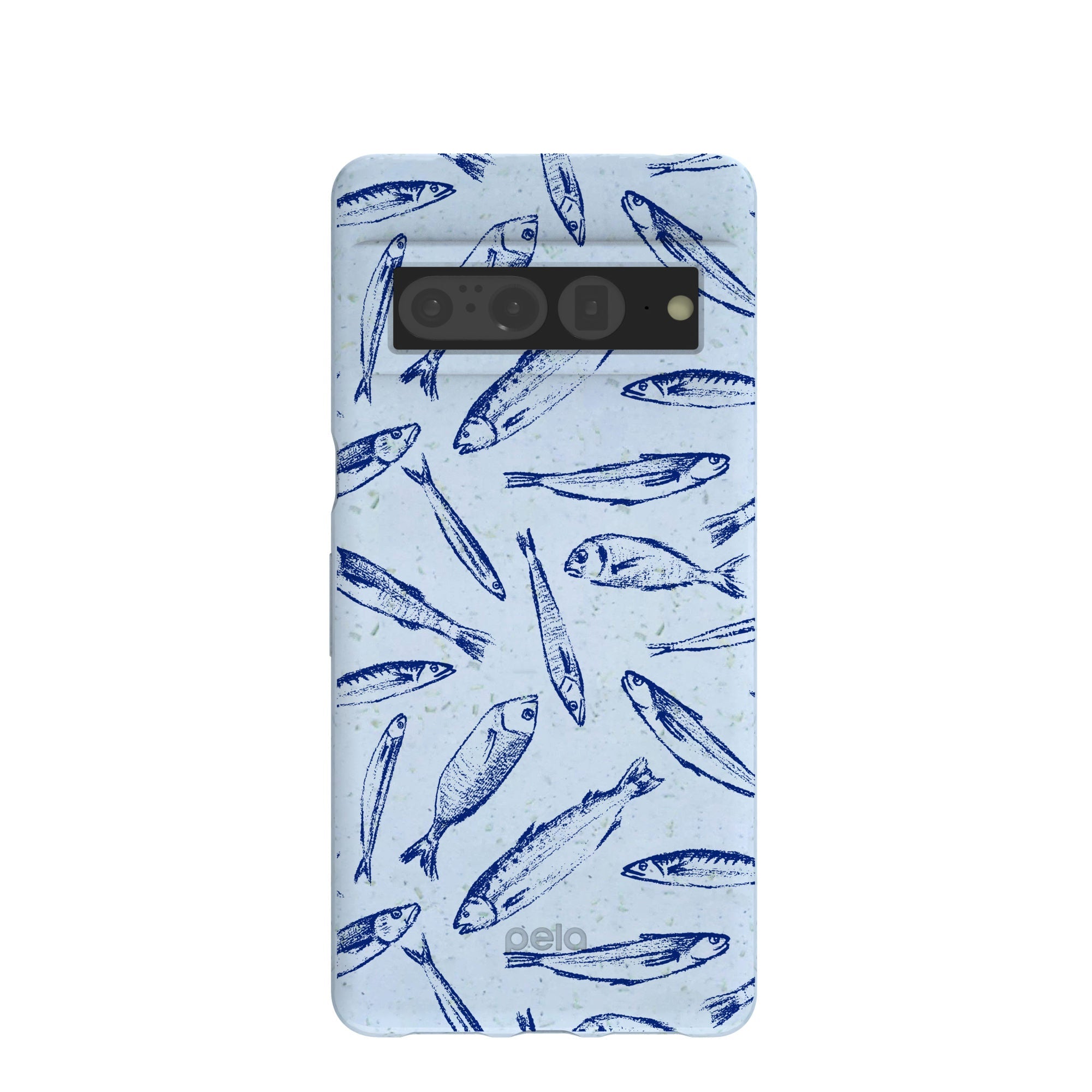 Powder Blue Fishery Google Pixel 7 Pro Case Refurbished - Pela Case refurbished available on Cerqular