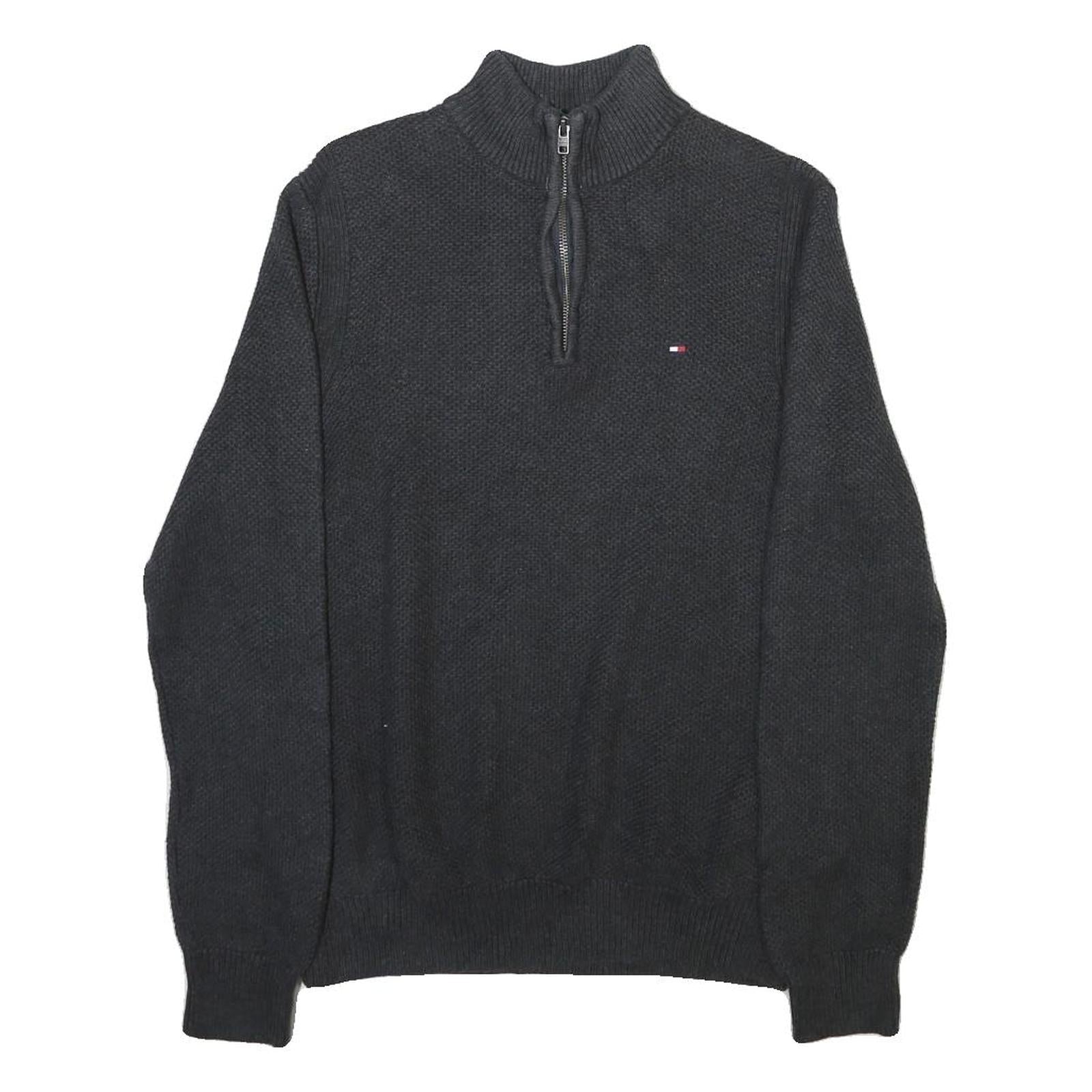 Buy NAUTICA Mens Black Patterned Pullover Quarter Zip Cotton Blend Jumper M Refurbished - $38.99 NAUTICA Mens Black Patterned Pullover Quarter Zip Cotton Blend Jumper M Refurbished - N/A refurbished available on Cerqular