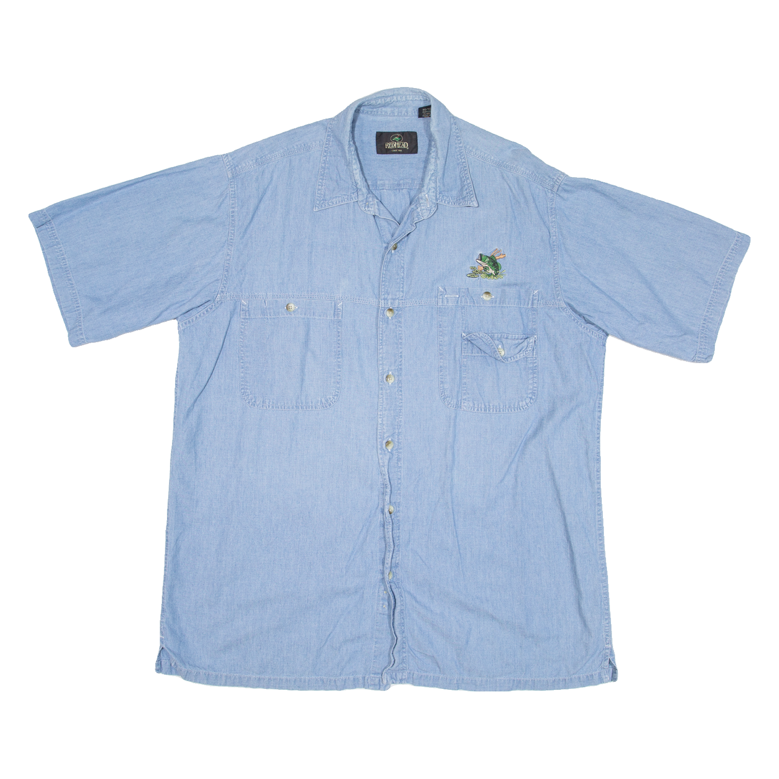Buy REDHEAD Mens Denim Shirt Blue XL Refurbished - $33.79 REDHEAD Mens Denim Shirt Blue XL Refurbished - N/A refurbished available on Cerqular