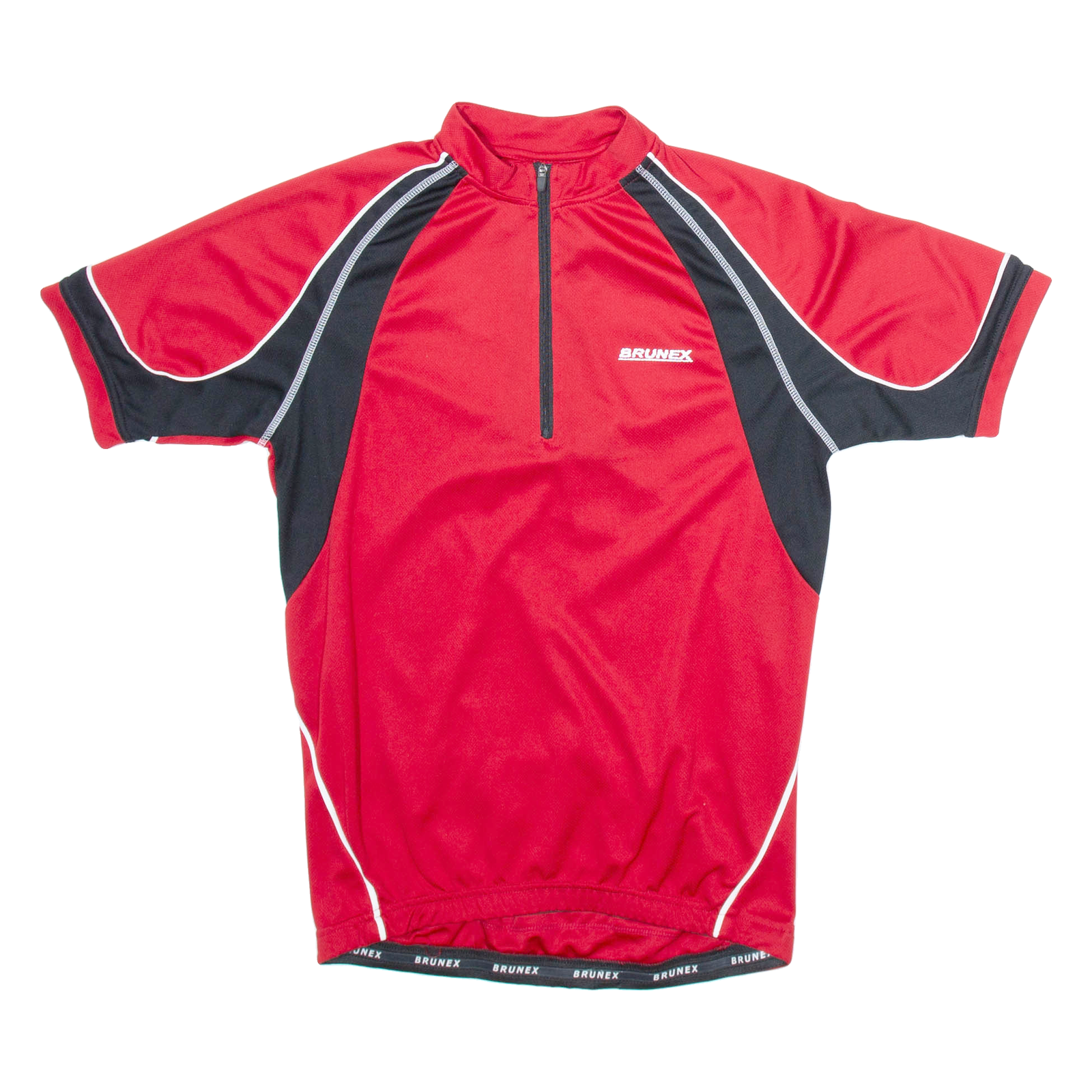 BRUNEX Cycling Mens Jersey Red 1/4 Zip M Refurbished - N/A refurbished available on Cerqular