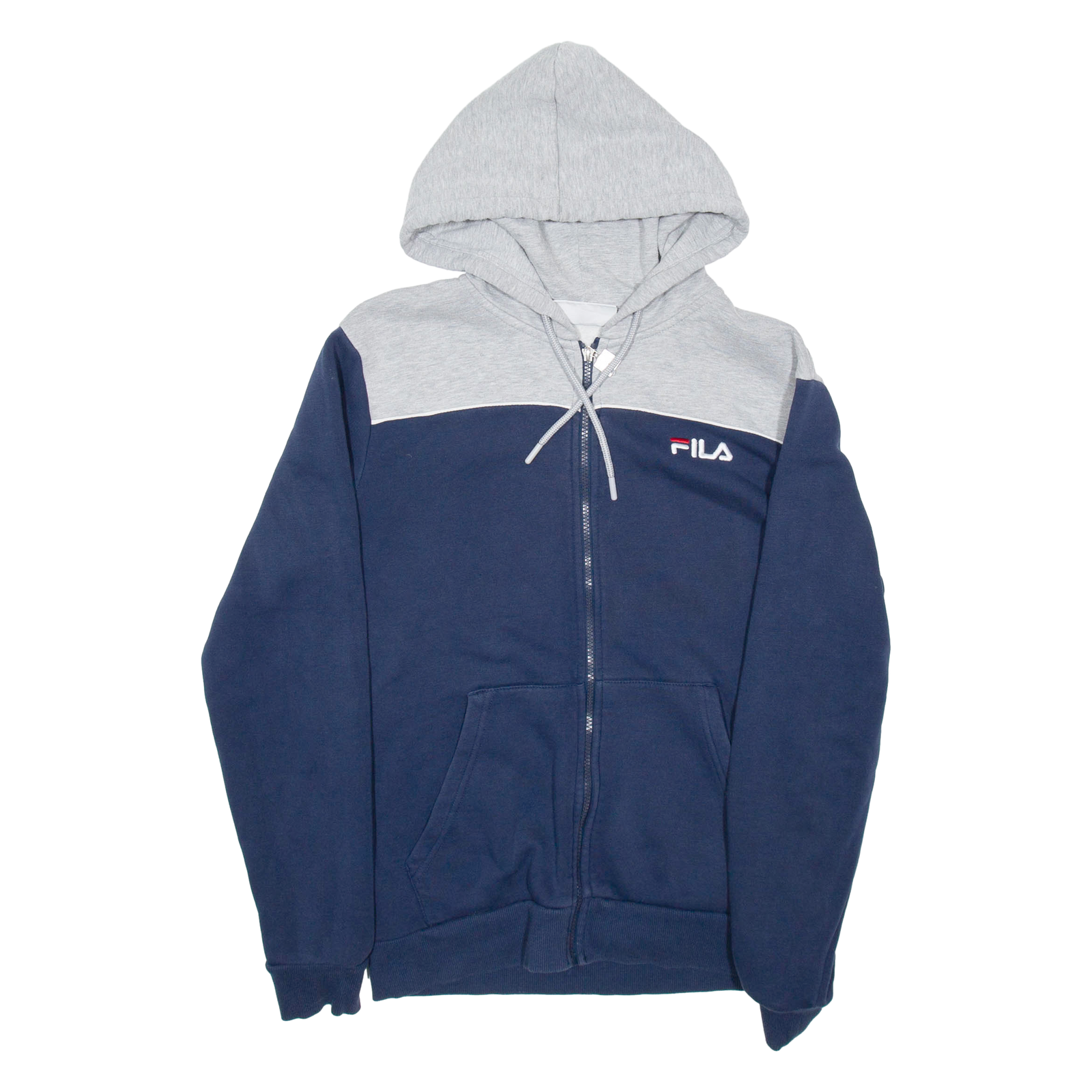 FILA Mens Blue Hoodie Full Zip M Refurbished - N/A refurbished available on Cerqular