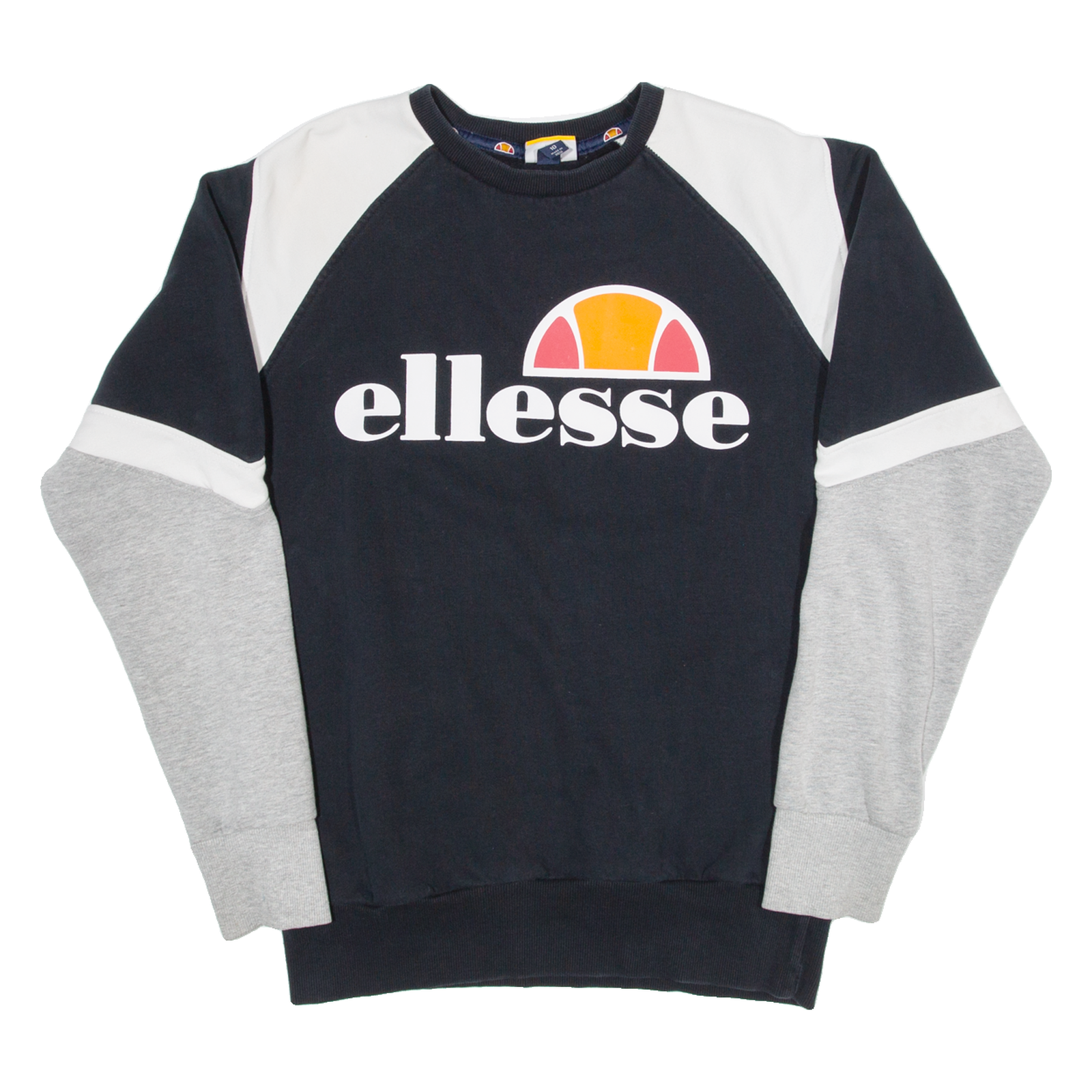 ELLESSE Womens Sweatshirt Black S Refurbished - N/A refurbished available on Cerqular