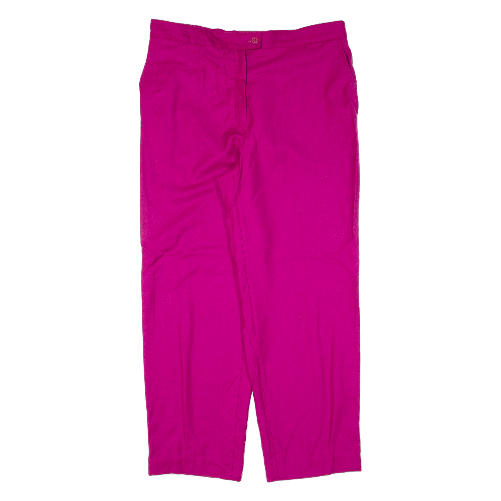 Womens Knit Trousers Pink Relaxed Straight Wool W34 L27 Refurbished - N/A refurbished available on Cerqular