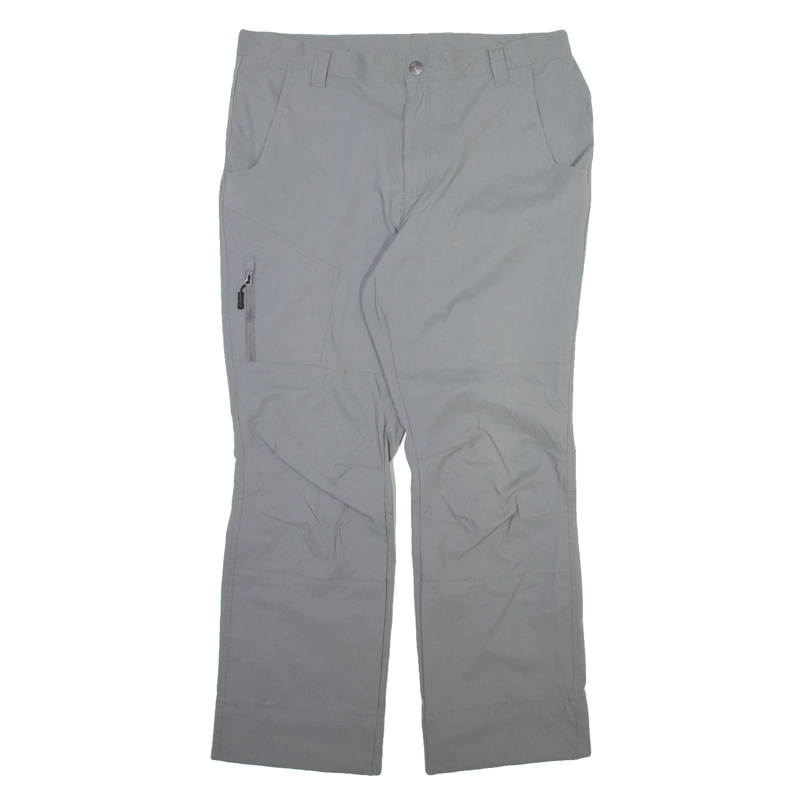 CRIVIT Mens Trousers Grey Regular Straight W36 L28 Refurbished - N/A refurbished available on Cerqular