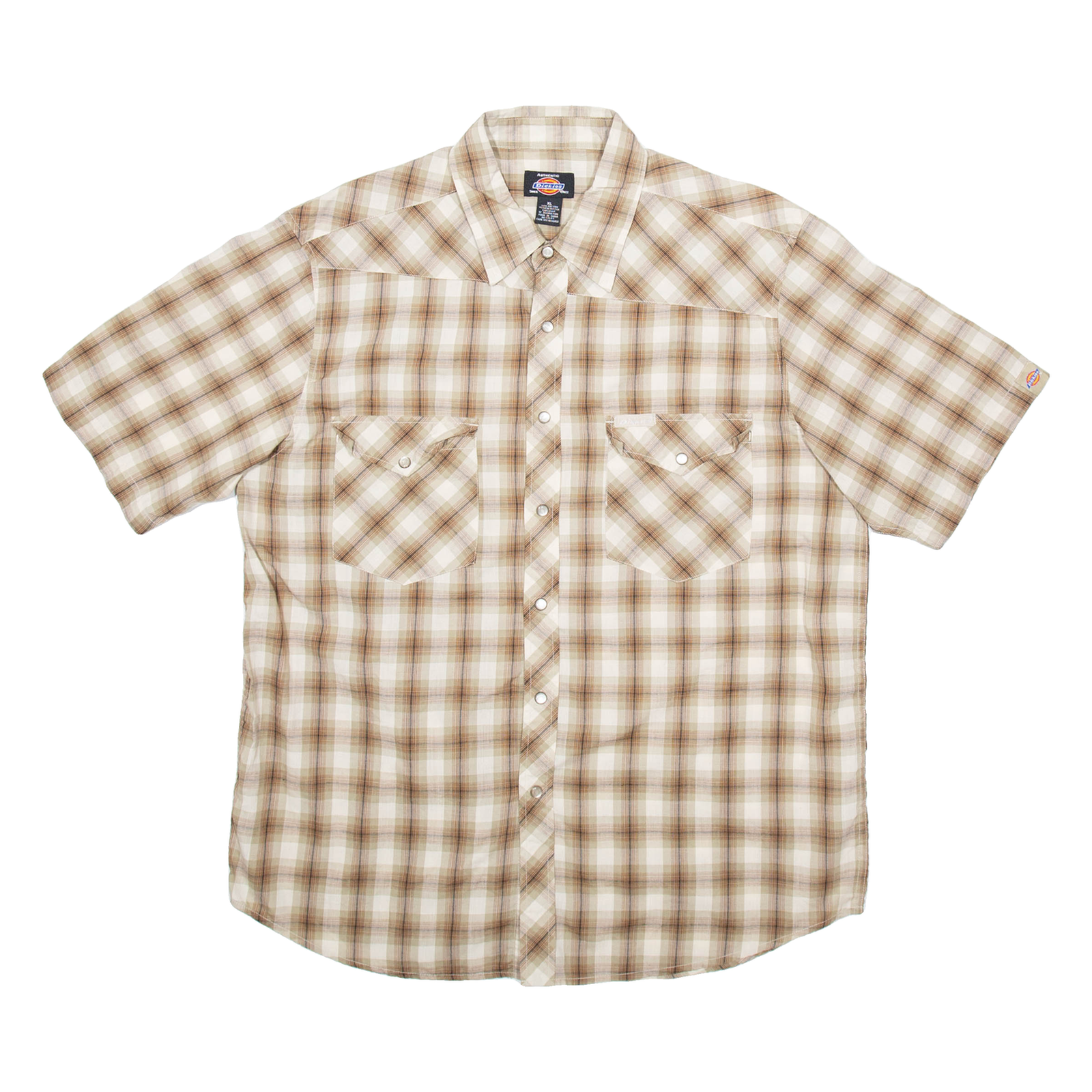 Buy DICKIES Mens Shirt Brown Check XL Refurbished - $31.19 DICKIES Mens Shirt Brown Check XL Refurbished - N/A refurbished available on Cerqular