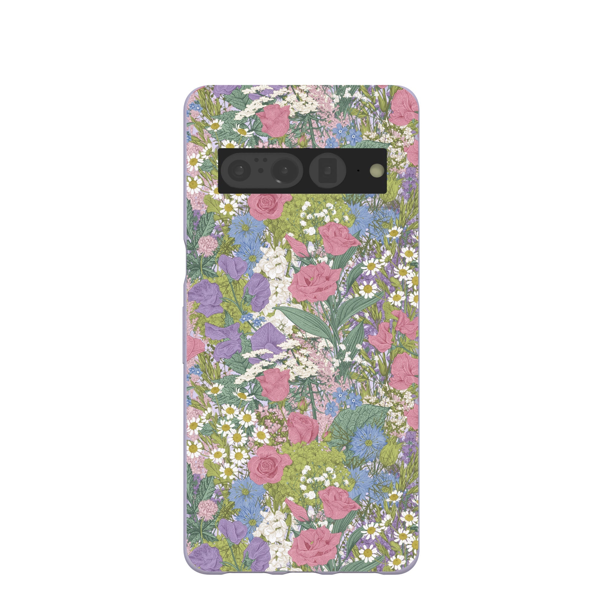 Lavender Pastel fields Google Pixel 7 Pro Case Refurbished - Pela Case refurbished available on Cerqular