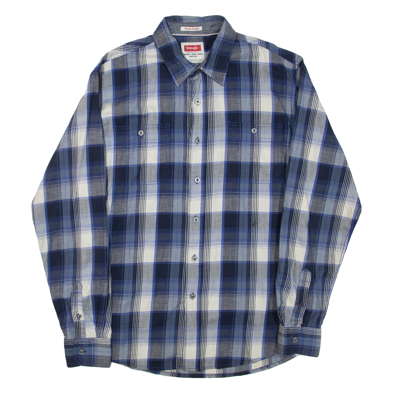Buy WRANGLER Mens Shirt Blue Check Long Sleeve M Refurbished - $24.69 WRANGLER Mens Shirt Blue Check Long Sleeve M Refurbished - N/A refurbished available on Cerqular