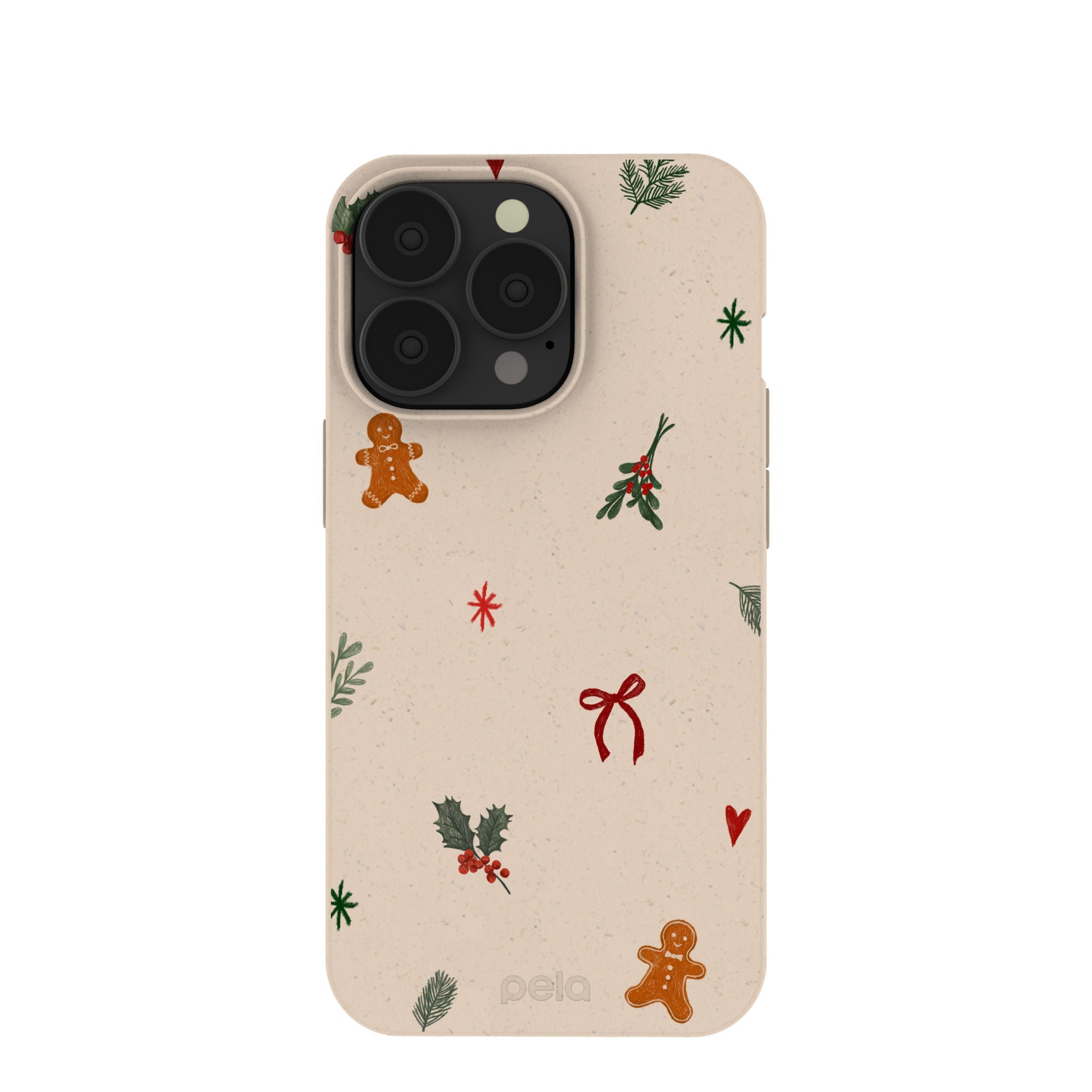 Seashell Be Merry iPhone 13 Pro Case Refurbished - Pela Case refurbished available on Cerqular