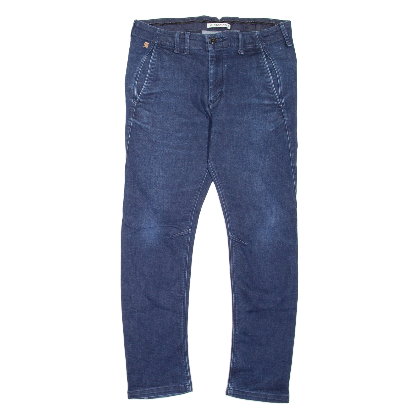 G-STAR Mens Jeans Blue Slim Tapered W34 L28 Refurbished - N/A refurbished available on Cerqular