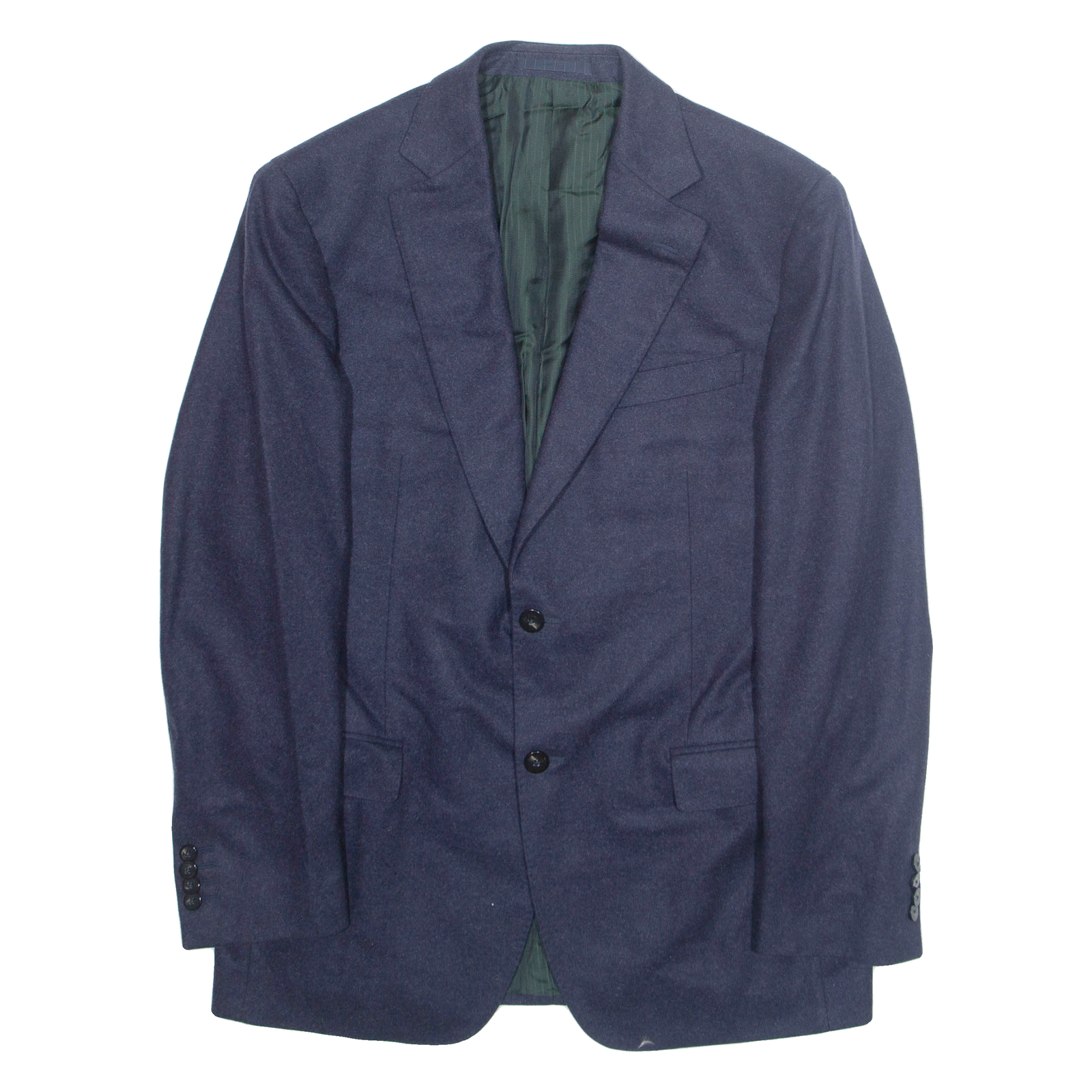 EMIL MULLER Mens Blazer Jacket Blue Wool L Refurbished - N/A refurbished available on Cerqular