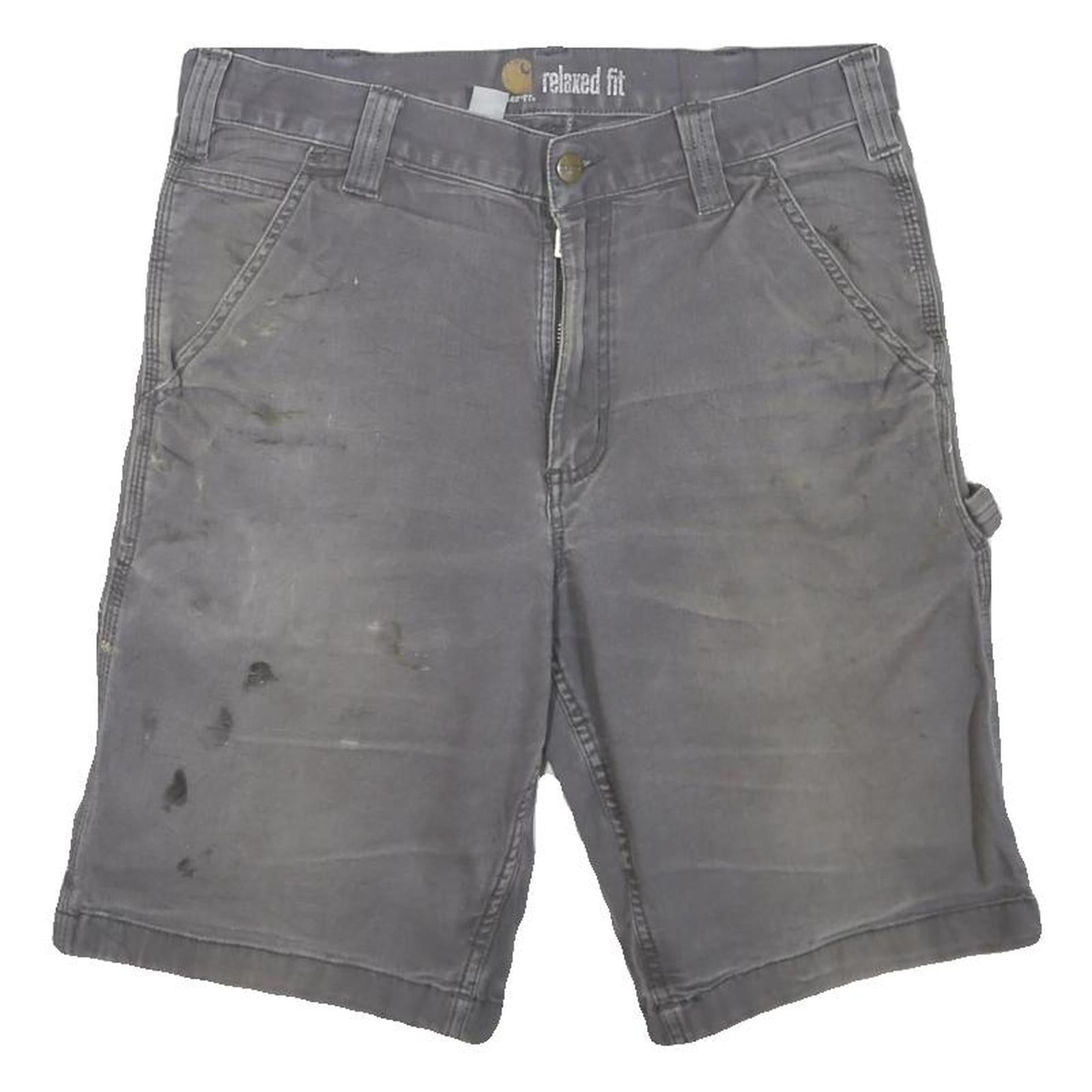 Buy CARHARTT Mens Shorts Grey Casual M W32 Workwear Utility Relaxed Fit Refurbished - $29.89 CARHARTT Mens Shorts Grey Casual M W32 Workwear Utility Relaxed Fit Refurbished - N/A refurbished available on Cerqular