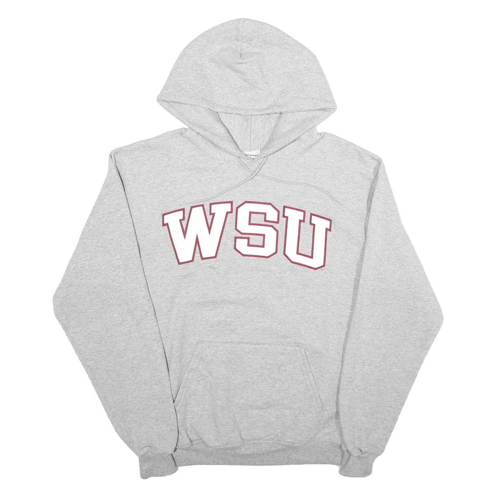 Buy CHAMPION Mens Grey WSU Pullover Hoodie M Casual Cotton Blend Sweatshirt Refurbished - $29.89 CHAMPION Mens Grey WSU Pullover Hoodie M Casual Cotton Blend Sweatshirt Refurbished - N/A refurbished available on Cerqular
