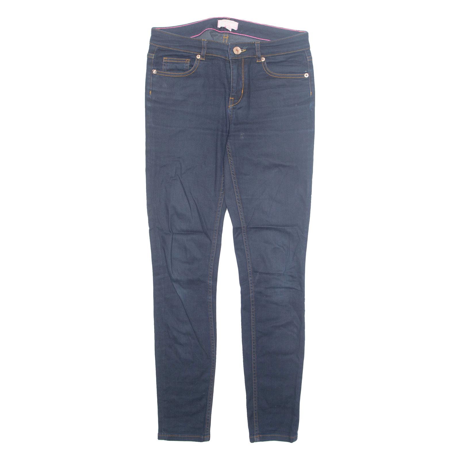 TED BAKER Womens Jeans Blue Regular Tapered W27 L30 Refurbished - N/A refurbished available on Cerqular