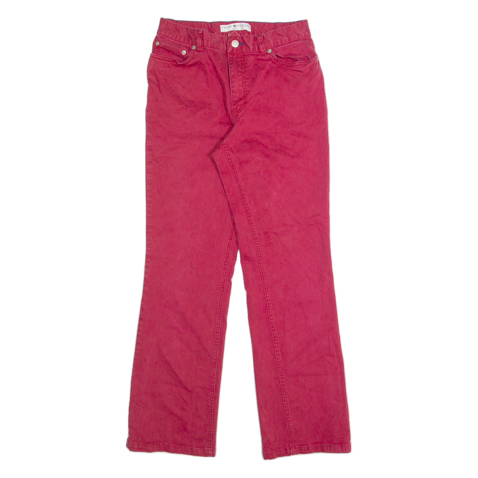 Buy TOMMY HILFIGER Womens Trousers Pink Regular Straight W26 L30 Refurbished - $36.39 TOMMY HILFIGER Womens Trousers Pink Regular Straight W26 L30 Refurbished - N/A refurbished available on Cerqular