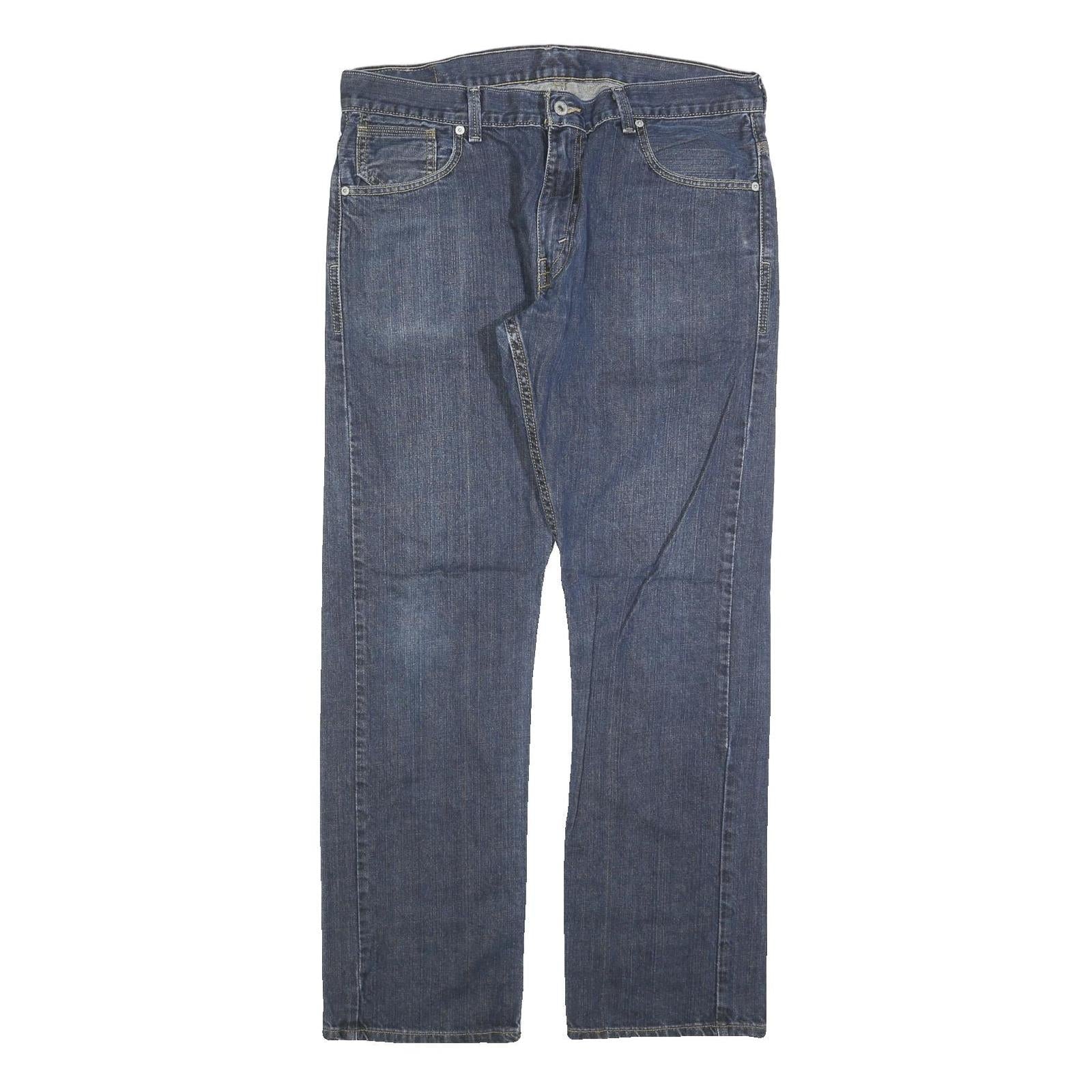 LEVI'S 514 Classic Mens Jeans Blue Classic Straight Denim Medium W36 L32 Durable Refurbished - N/A refurbished available on Cerqular