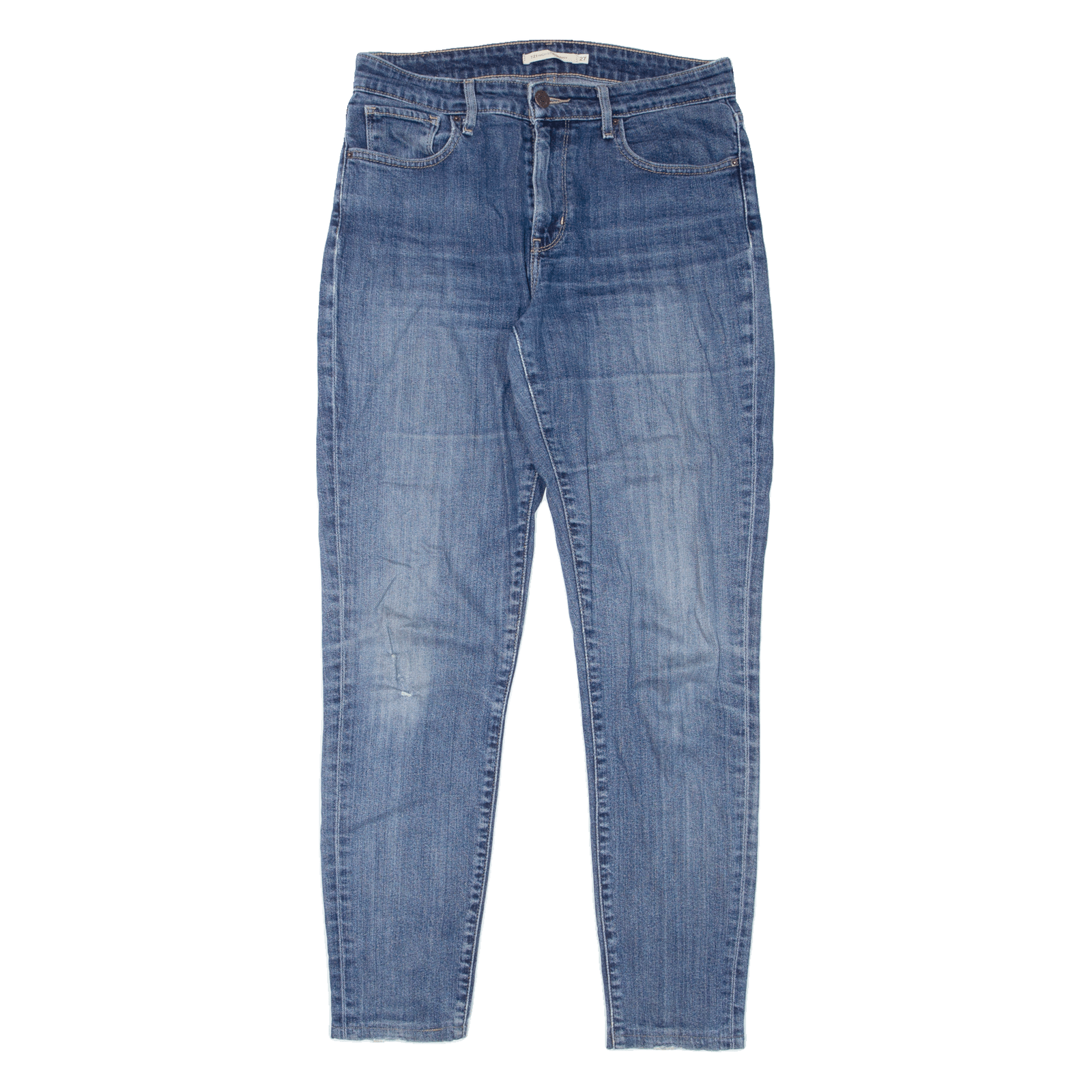 LEVI'S 721 High Rise Womens Jeans Blue Slim Skinny Stone Wash W27 L29 Refurbished - N/A refurbished available on Cerqular