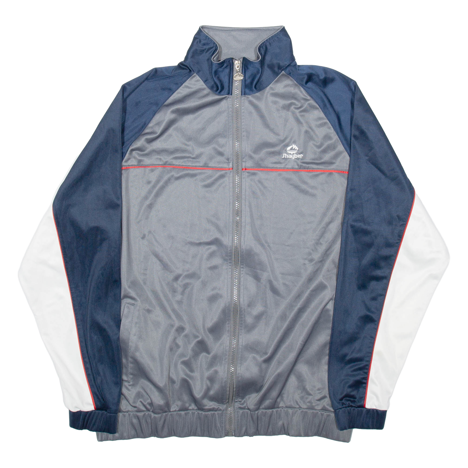 J'HAYBER Mens Track Jacket Grey L Refurbished - N/A refurbished available on Cerqular