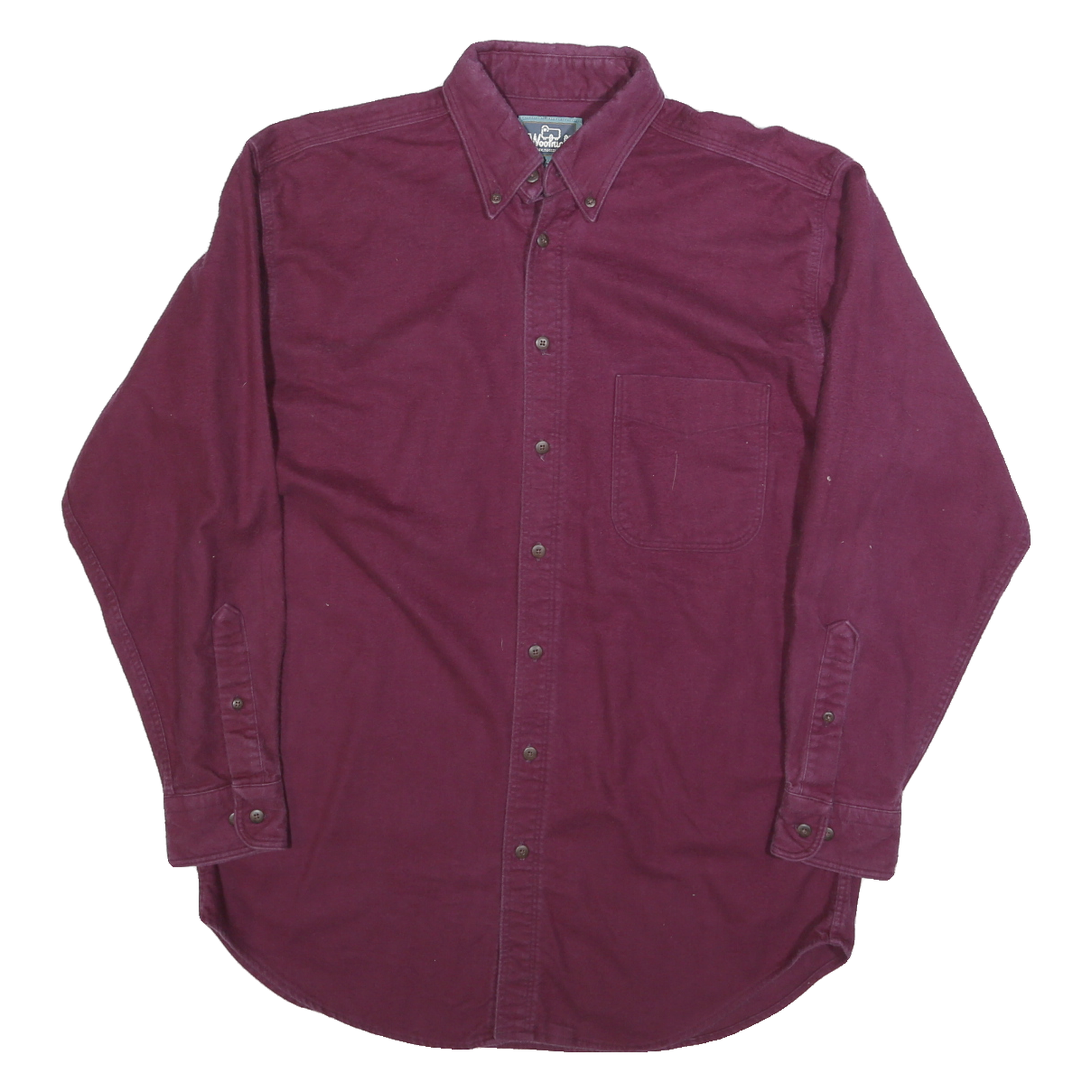 Buy WOOLRICH Mens Maroon Plain Shirt M Cotton Blend Button Down Collar Long Sleeve Refurbished - $55.89 WOOLRICH Mens Maroon Plain Shirt M Cotton Blend Button Down Collar Long Sleeve Refurbished - N/A refurbished available on Cerqular