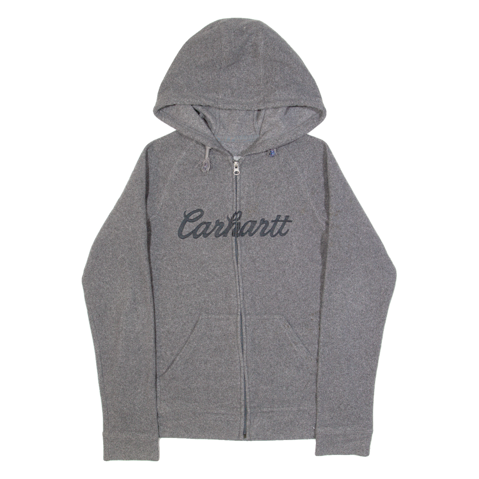 CARHARTT Fleece Womens Grey Hoodie Full Zip XS Refurbished - N/A refurbished available on Cerqular