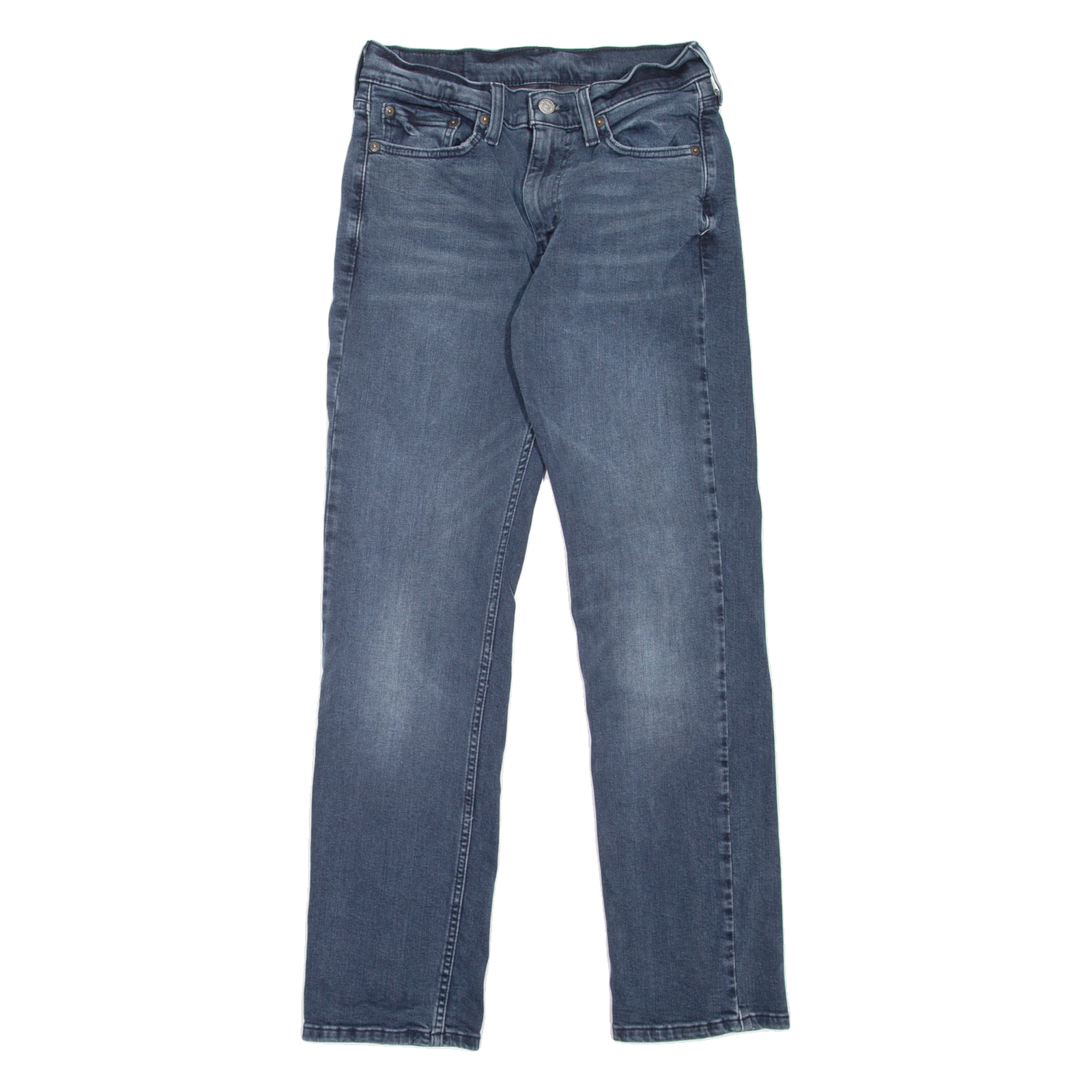 LEVI'S 514 Jeans Mens Blue Slim Straight Stone Wash W29 L32 Refurbished - N/A refurbished available on Cerqular