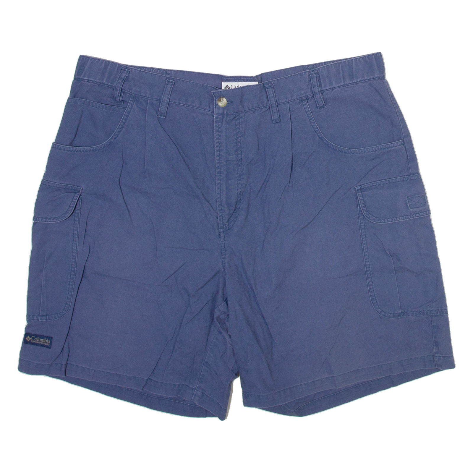 CARLO COLUCCI Mens Cargo Shorts Blue XL W38 Refurbished - N/A refurbished available on Cerqular