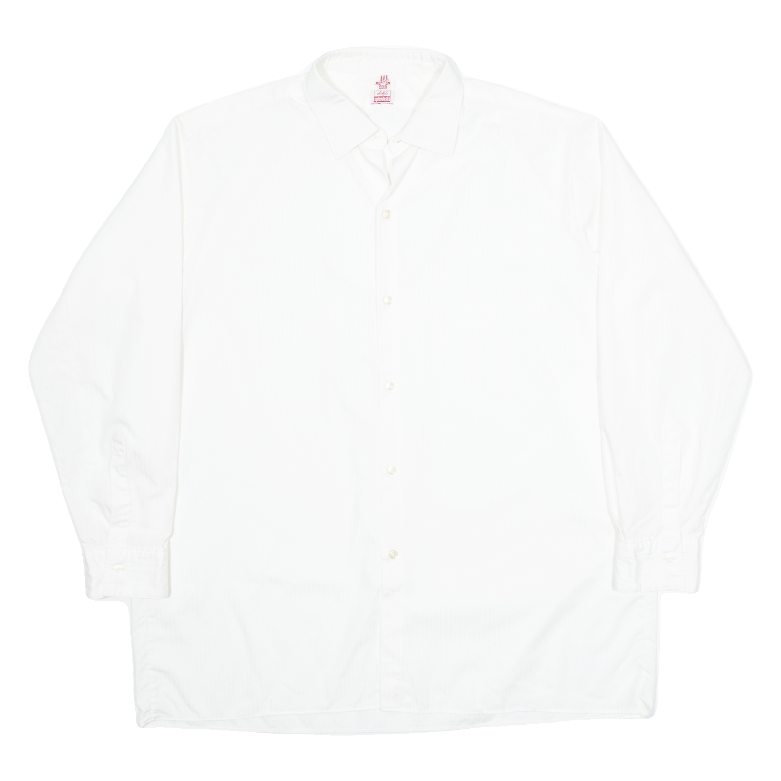 WALDE Mens Plain Shirt White Long Sleeve XL Refurbished - N/A refurbished available on Cerqular