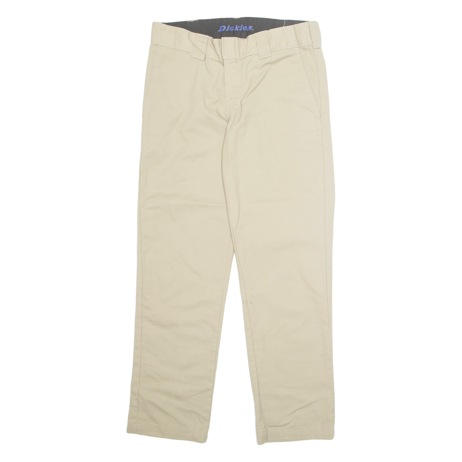 DICKIES Chino Workwear Mens Trousers Beige Slim Tapered W30 L28 Refurbished - N/A refurbished available on Cerqular