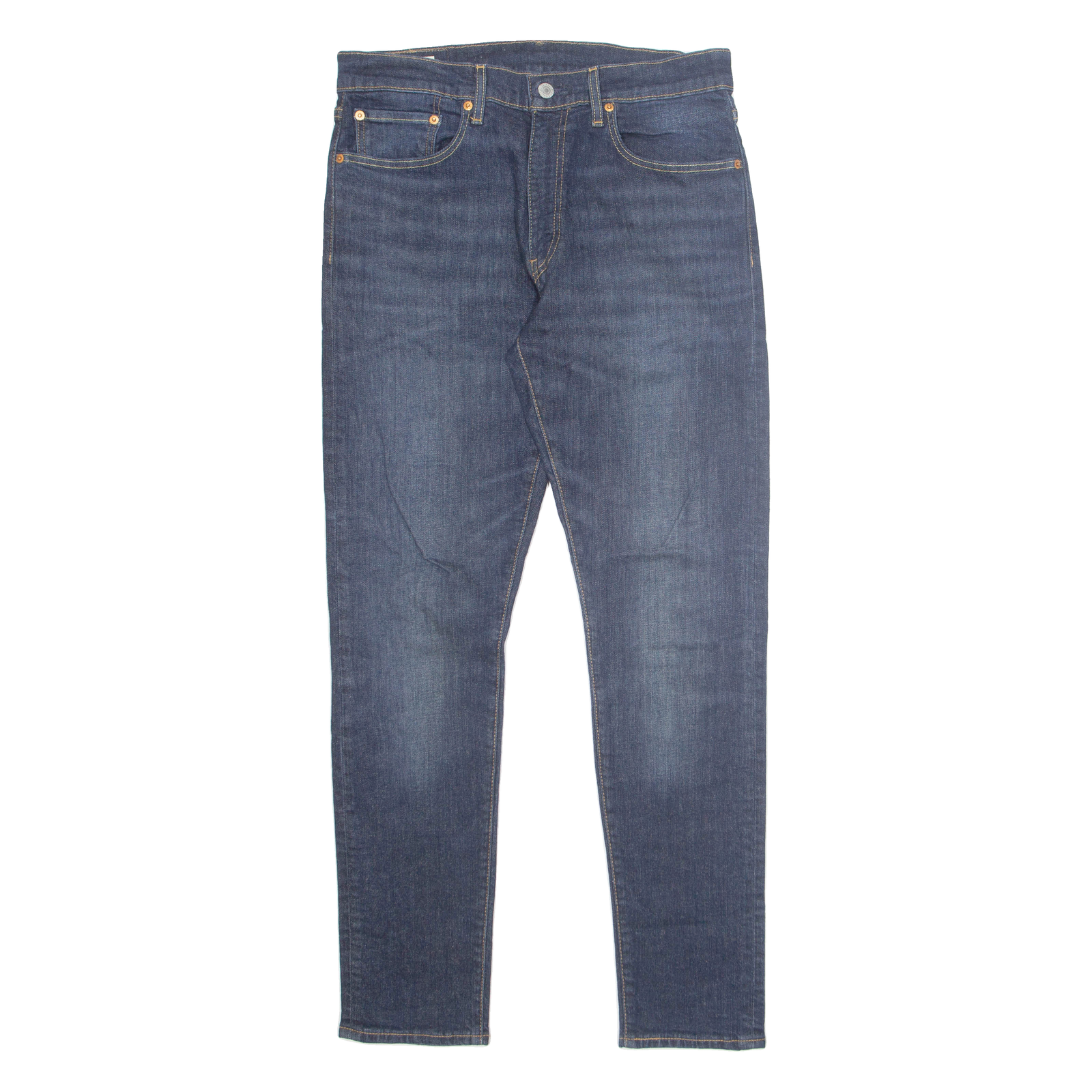 LEVI'S 512 BIG E Jeans Mens Blue Slim Tapered Stone Wash W32 L32 Refurbished - N/A refurbished available on Cerqular