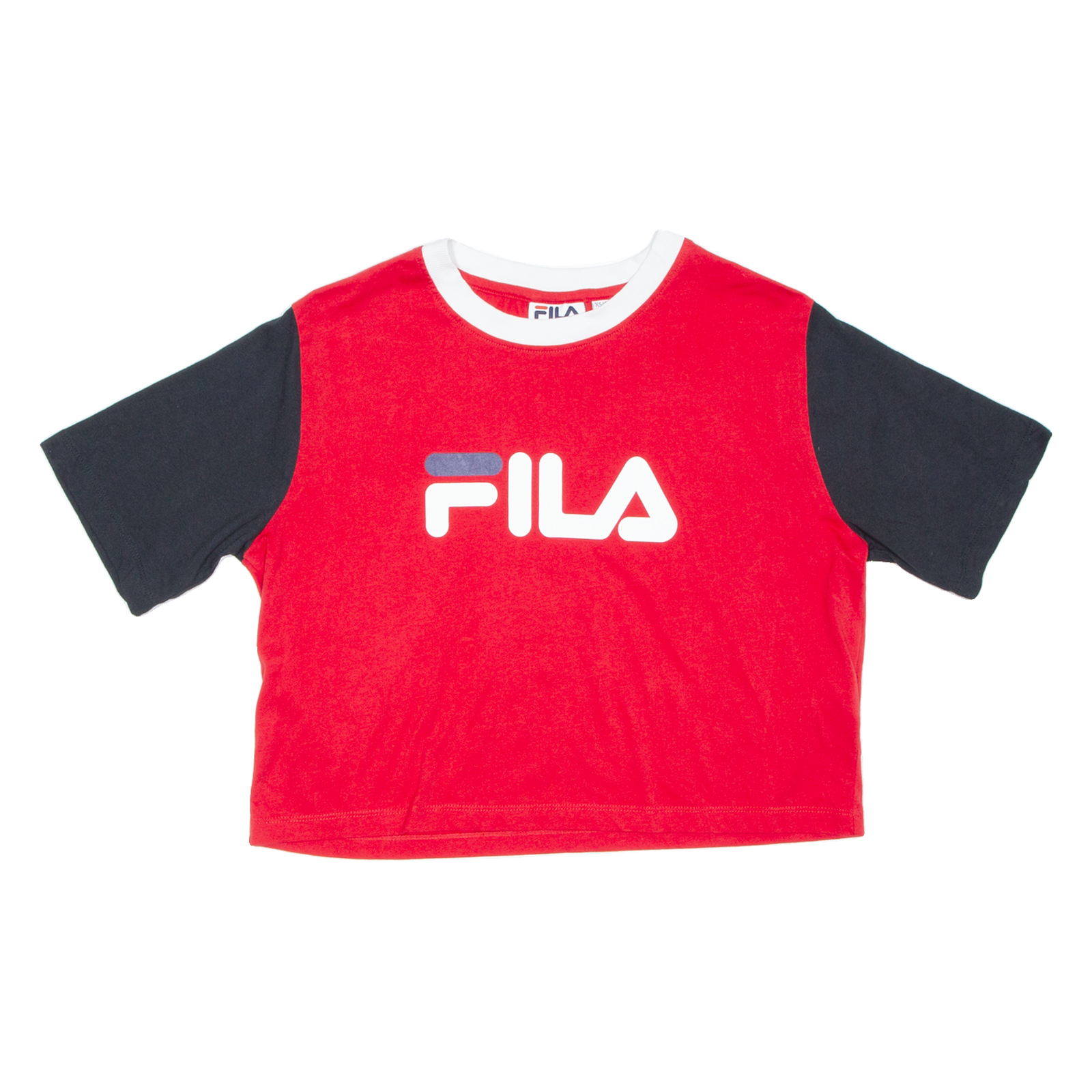 FILA Cropped Womens T-Shirt Red XS Refurbished - N/A refurbished available on Cerqular