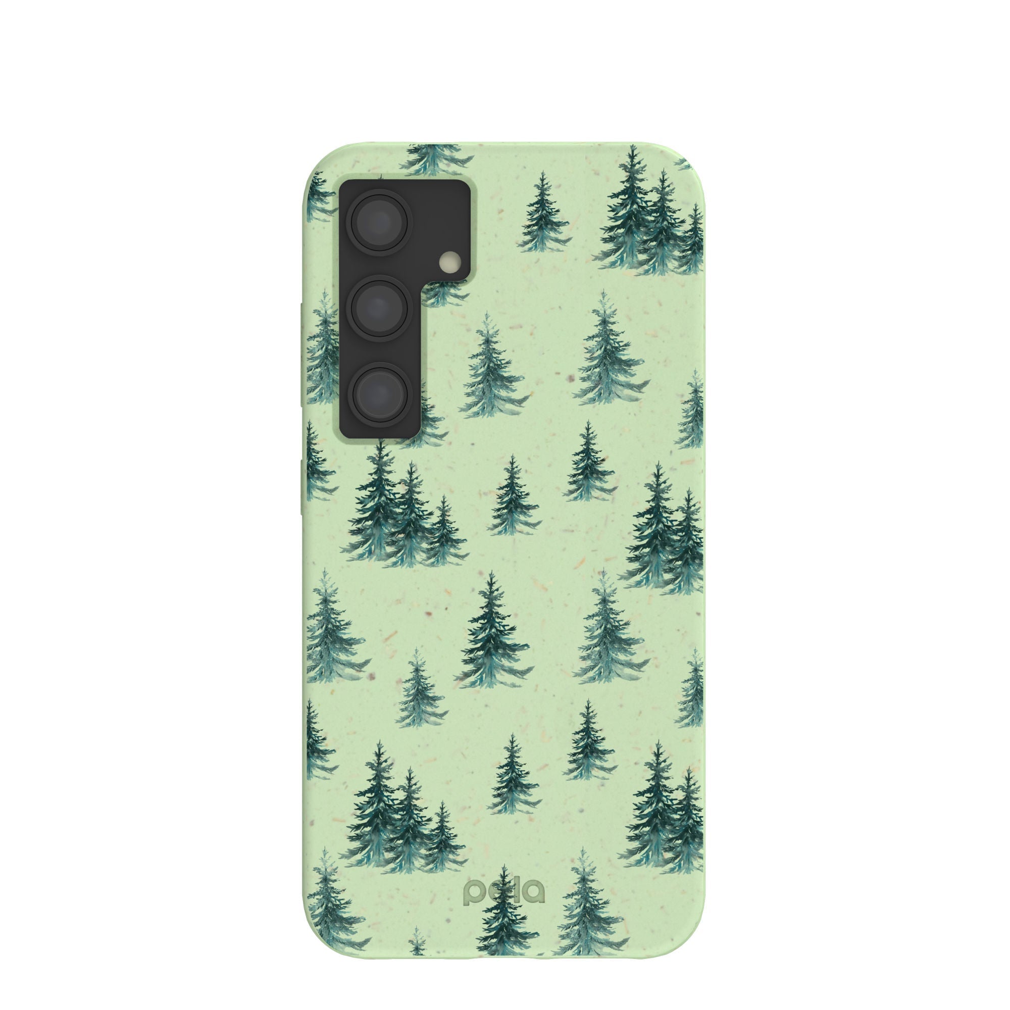 Sage Green Pine Season Samsung Galaxy S24 Case Refurbished - Pela Case refurbished available on Cerqular